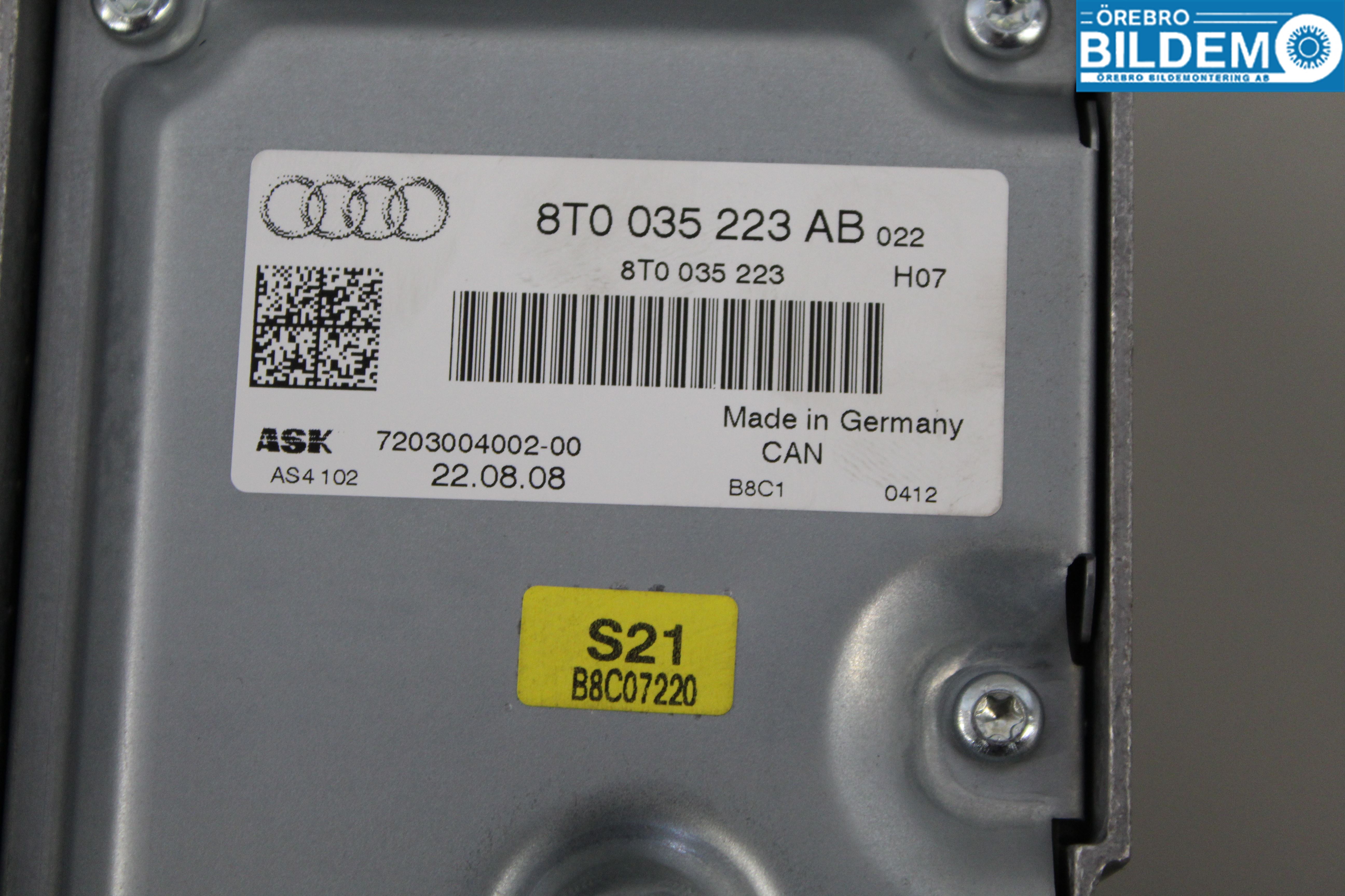 Audi A4/S4 08-11 Stereo Forsterker