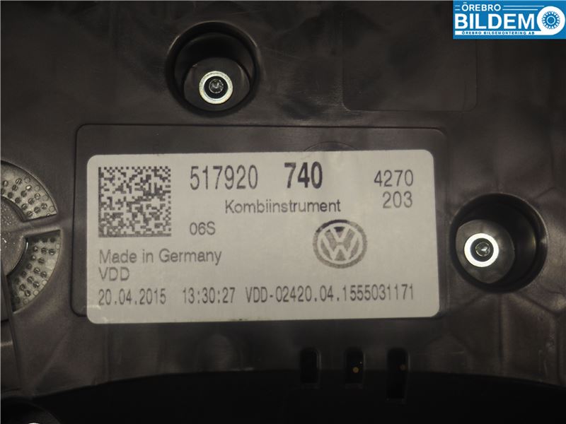Volkswagen VW GOLF SPORTSVAN 15-20 Instr Kombinert