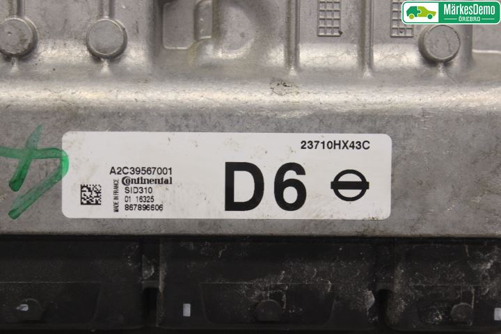 Nissan QASHQAI 14-17 Styreenhet Innsprøytning