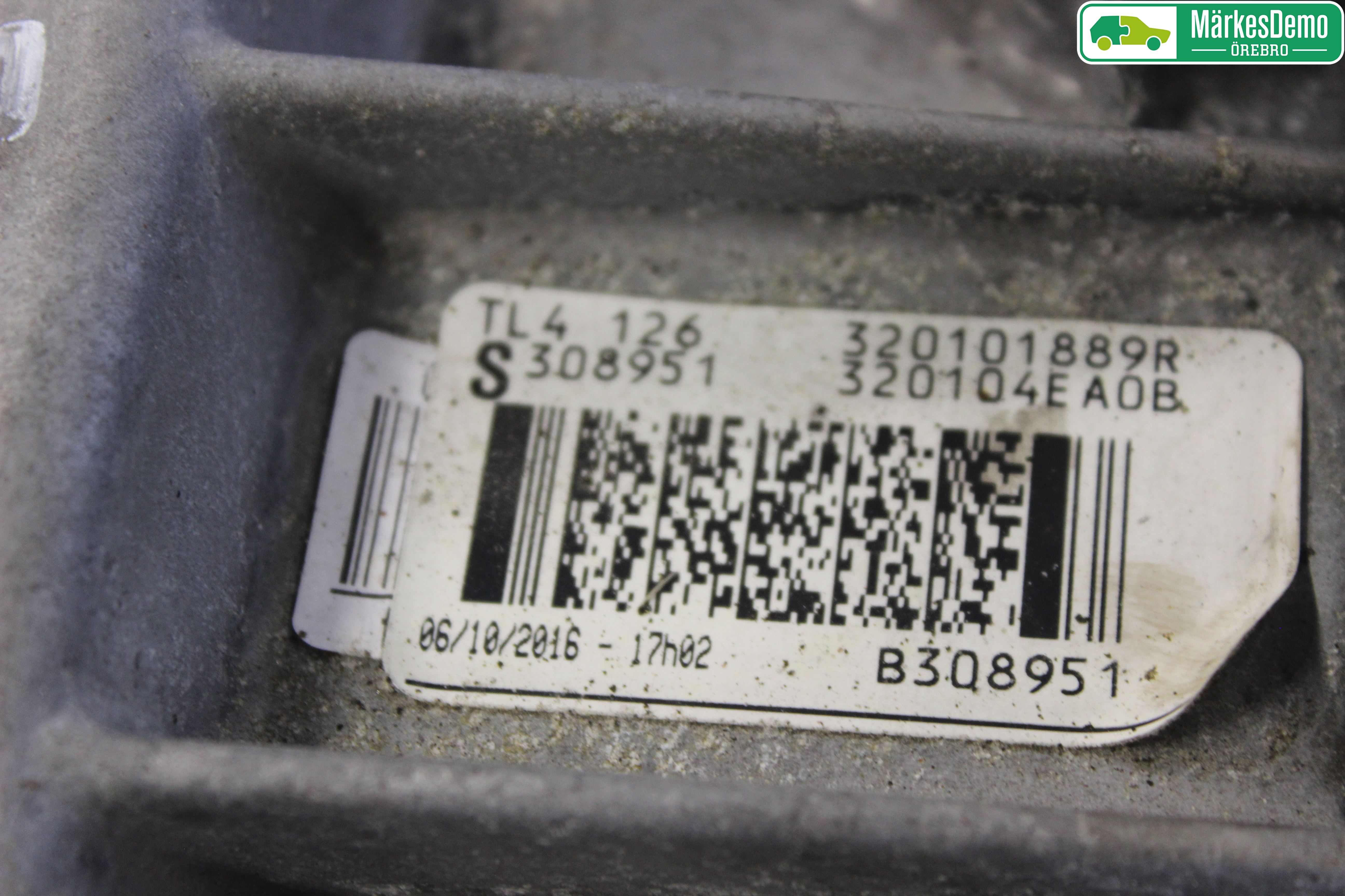 Nissan QASHQAI 14-17 Gearkasse 6 Trinn