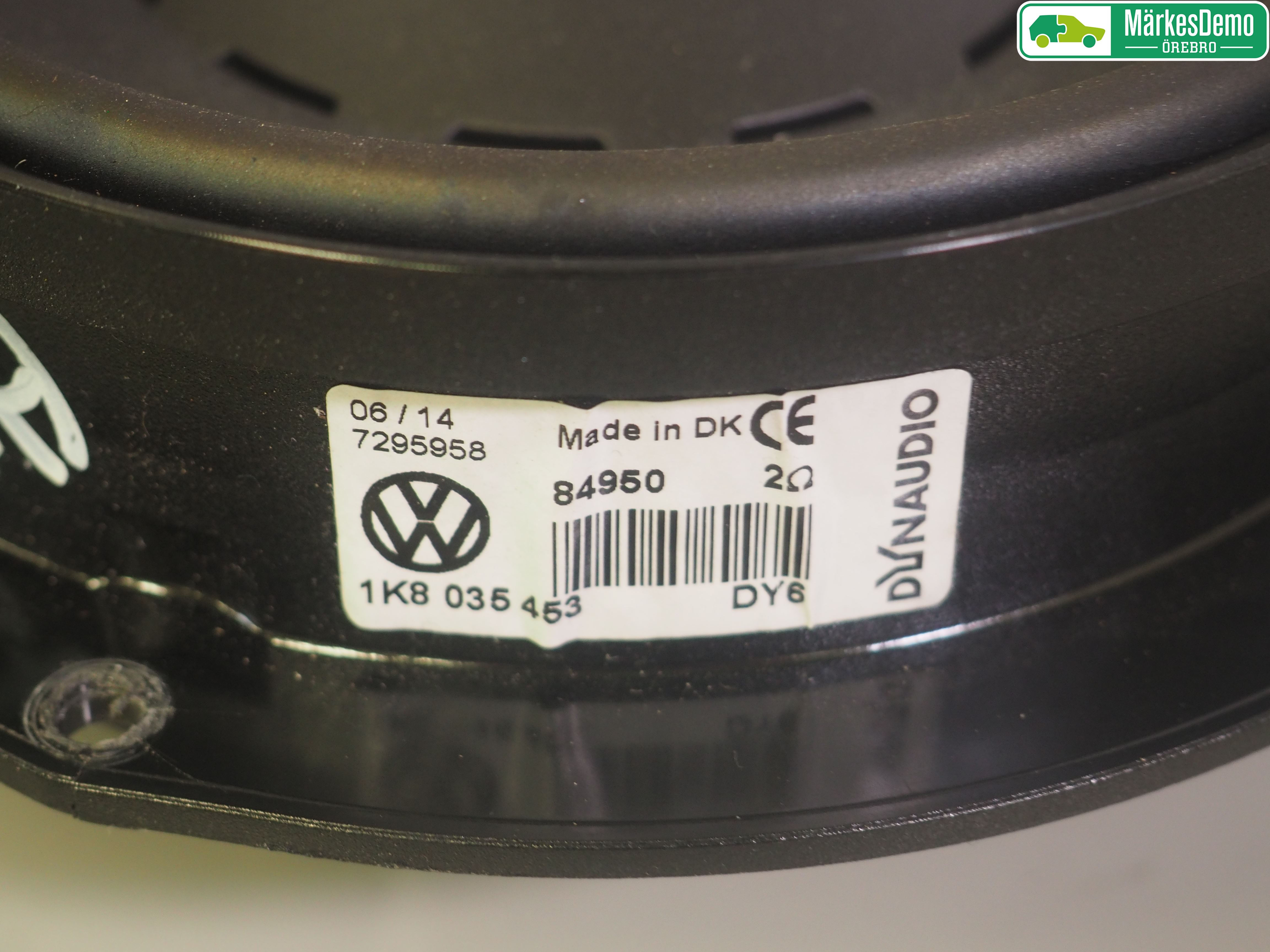 Volkswagen VW GOLF / E-GOLF VII 13-20 Innr Høyttaler