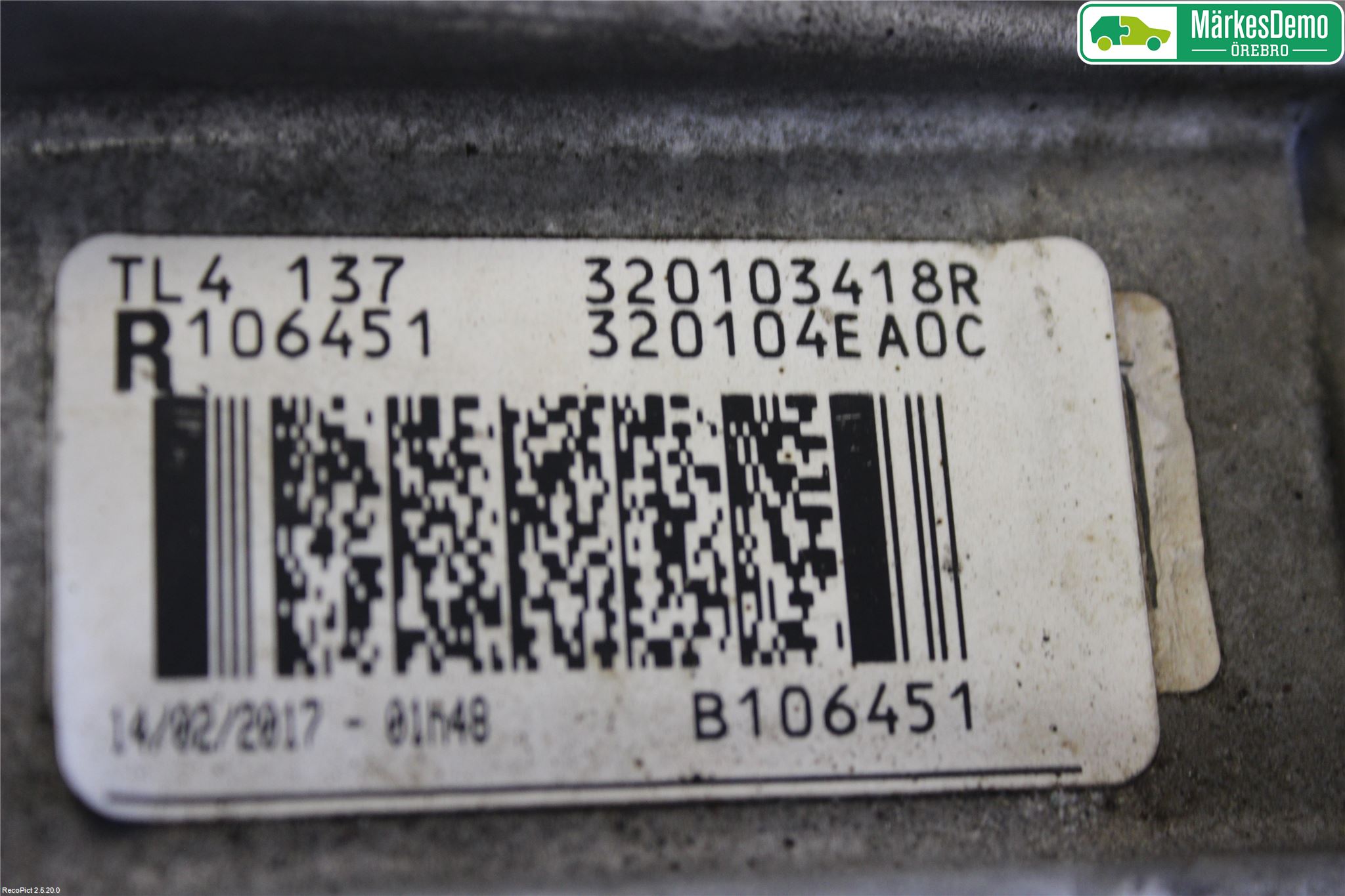 Nissan QASHQAI 14-17 Gearkasse 6 Trinn