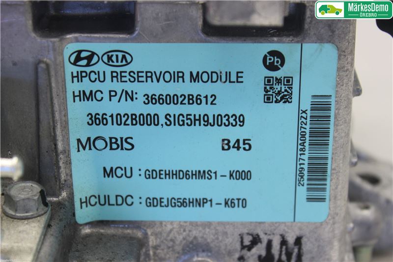 Kia NIRO (DE) 17-22 Hybridconverter