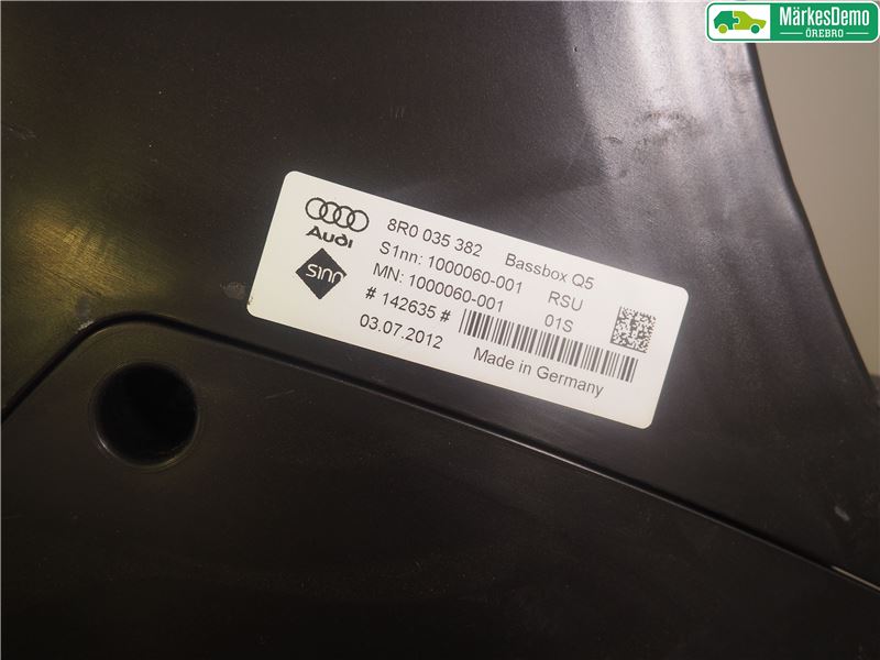 Audi Q5 09-16 Innr Høyttaler