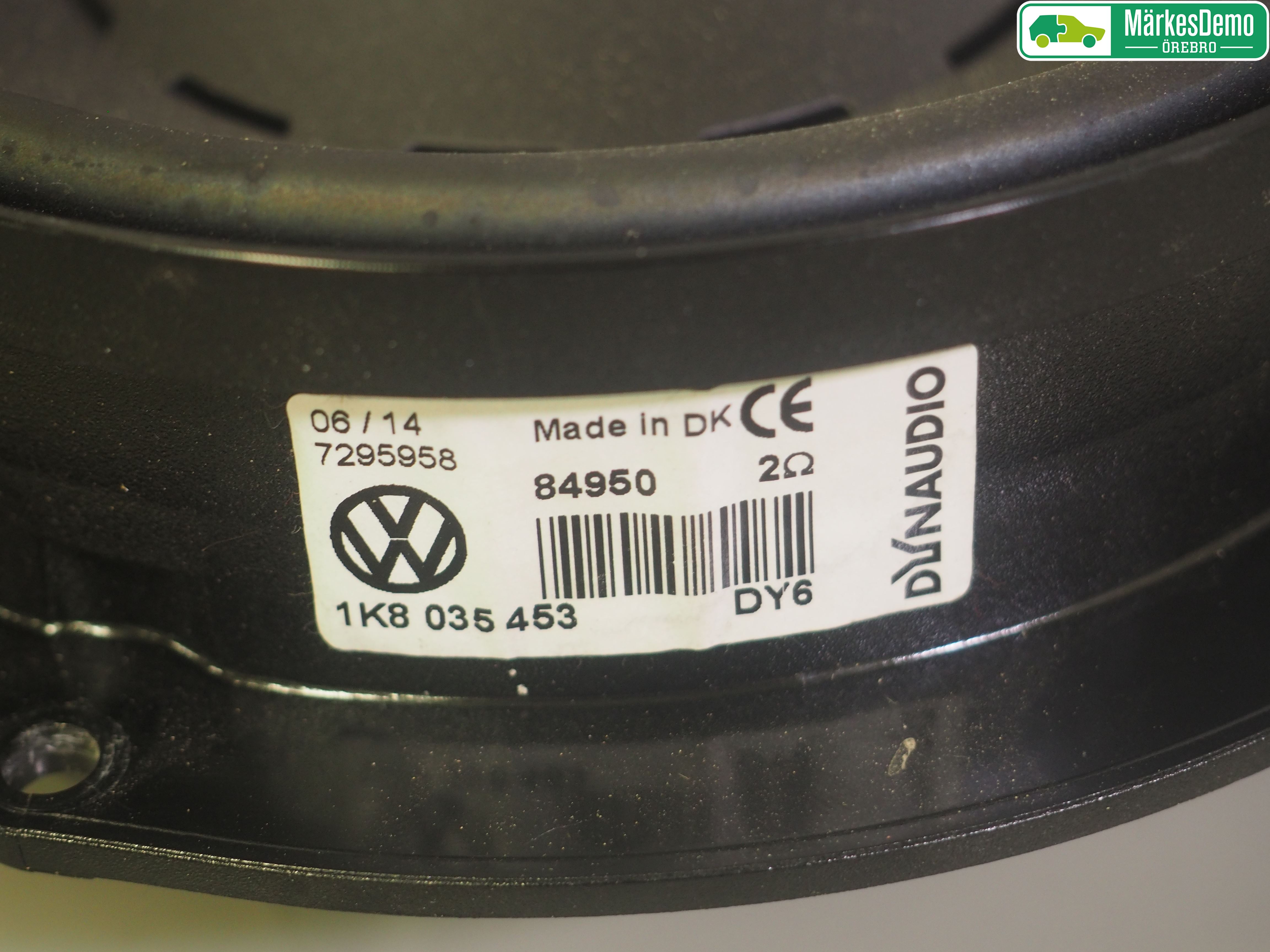 Volkswagen VW GOLF / E-GOLF VII 13-20 Innr Høyttaler
