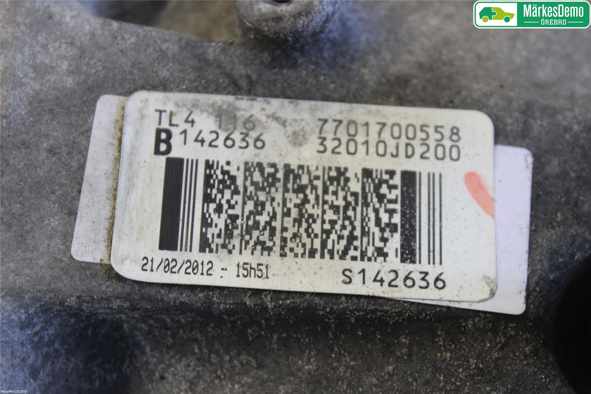 Nissan QASHQAI 10-14 Gearkasse 6 Trinn