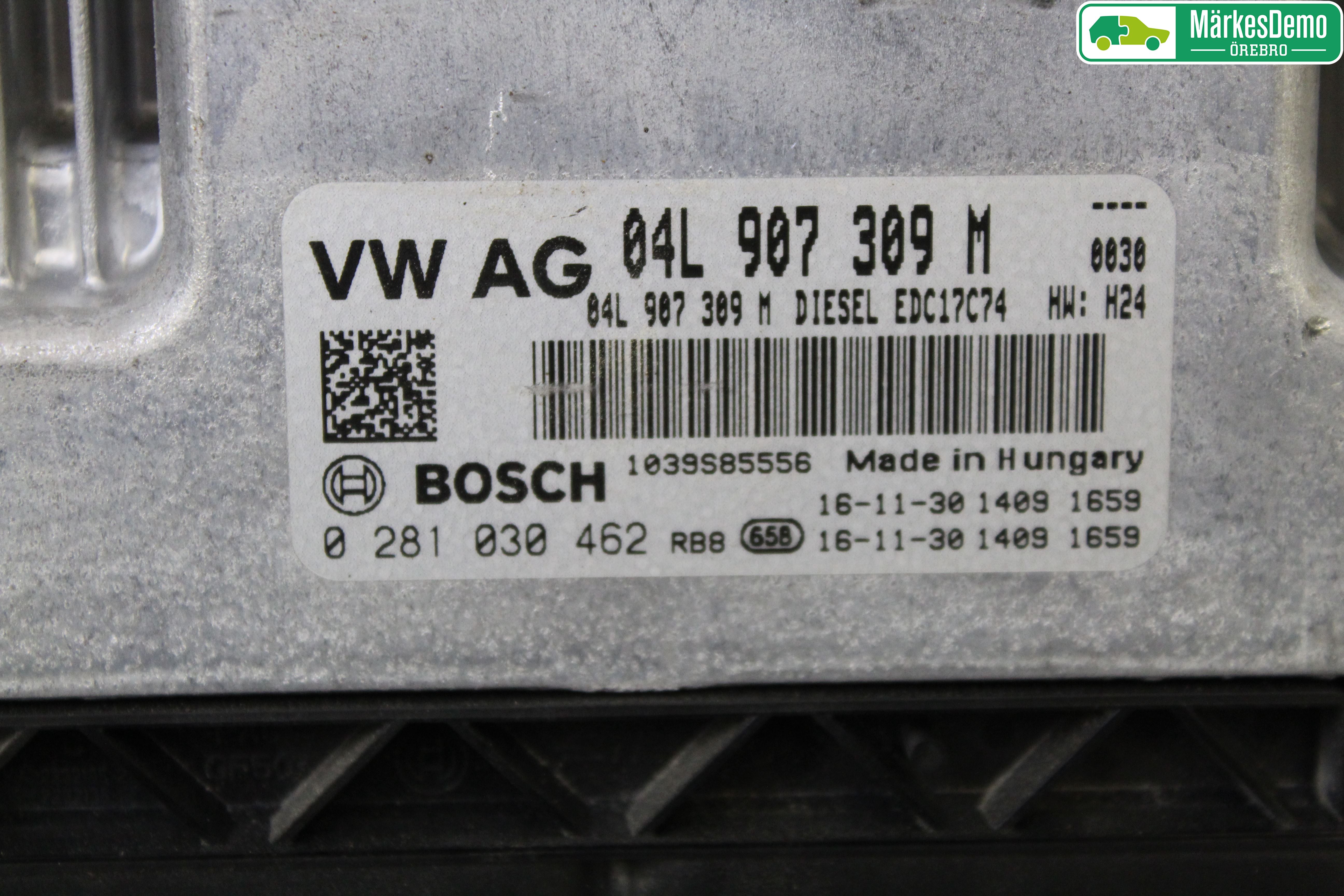 Volkswagen VW PASSAT 15-19 Styreenhet Innsprøytning