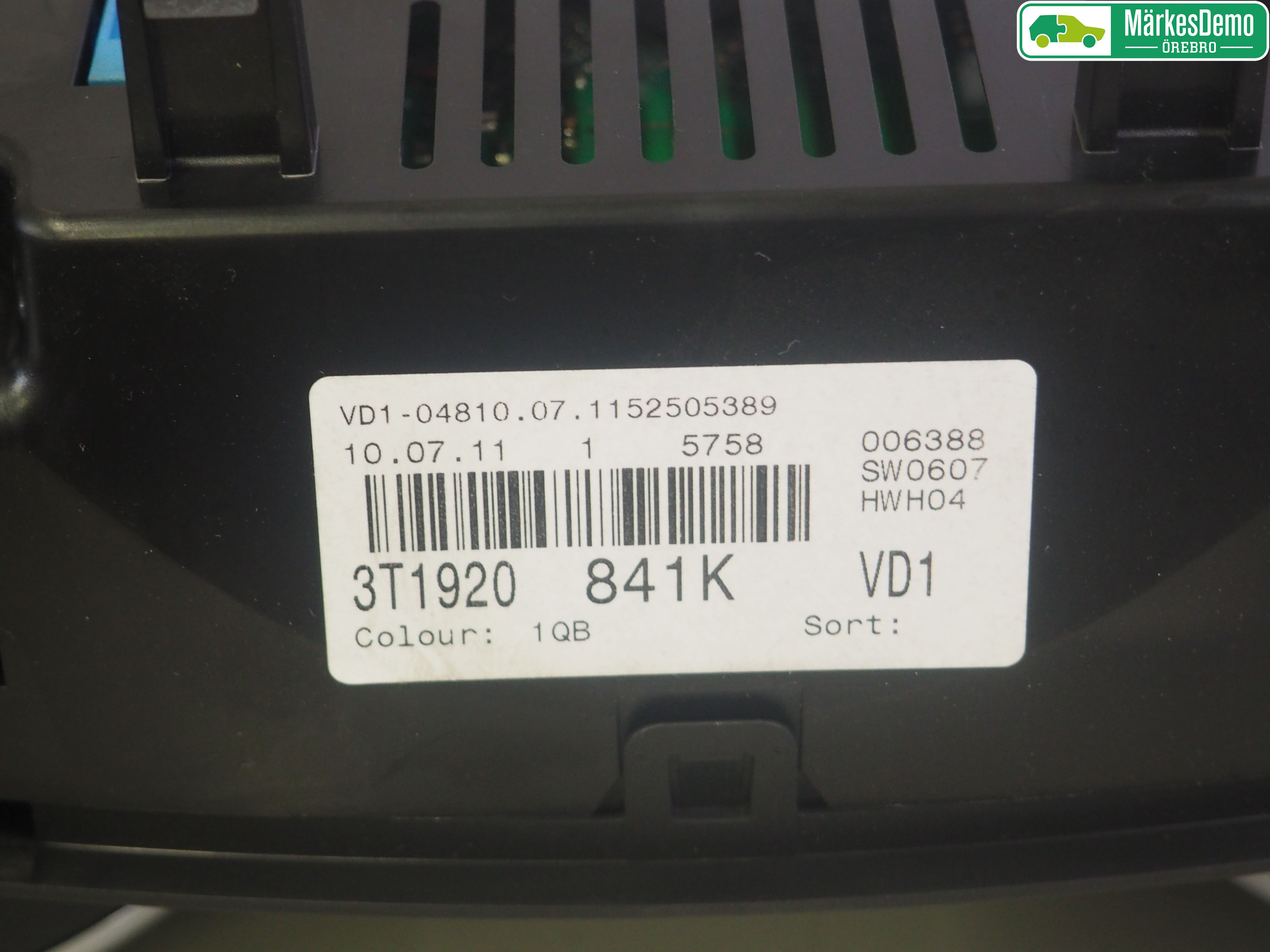 Skoda SUPERB 09-15 Instr Kombinert