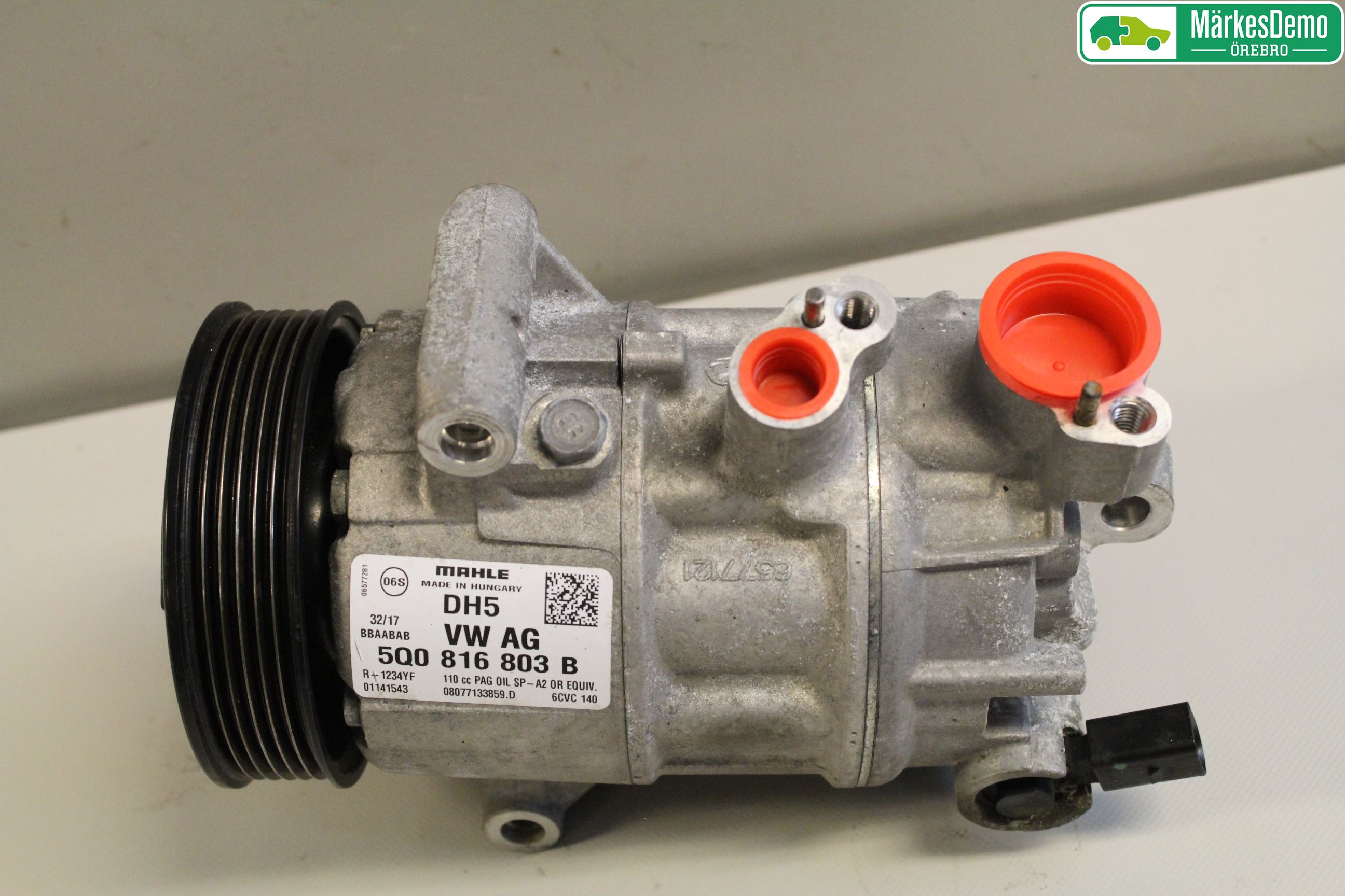 Volkswagen VW CADDY 16-20 Varme Ac Kompressor