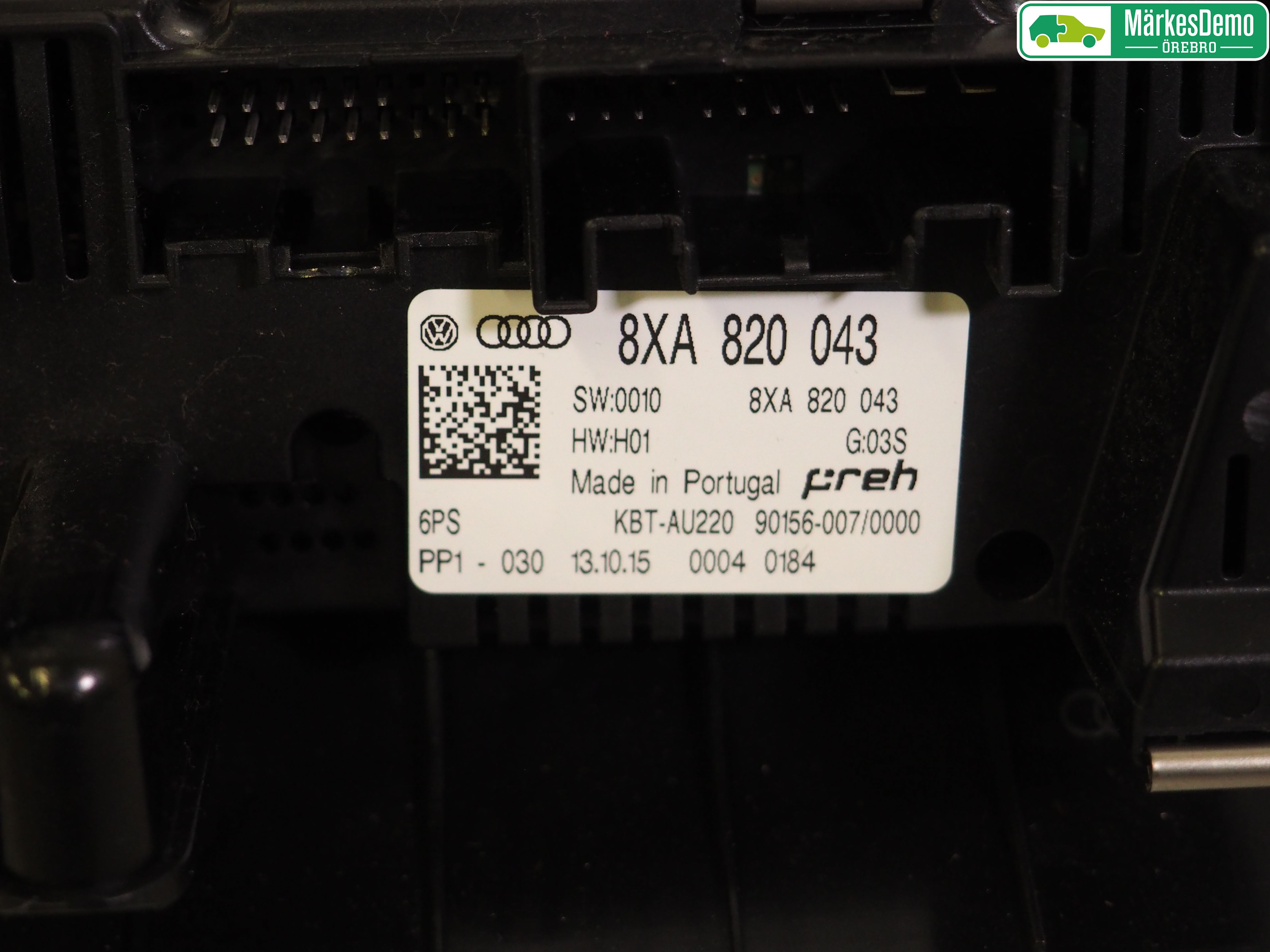 Audi A1/S1 11-18 Varme Ac Betjening-Display