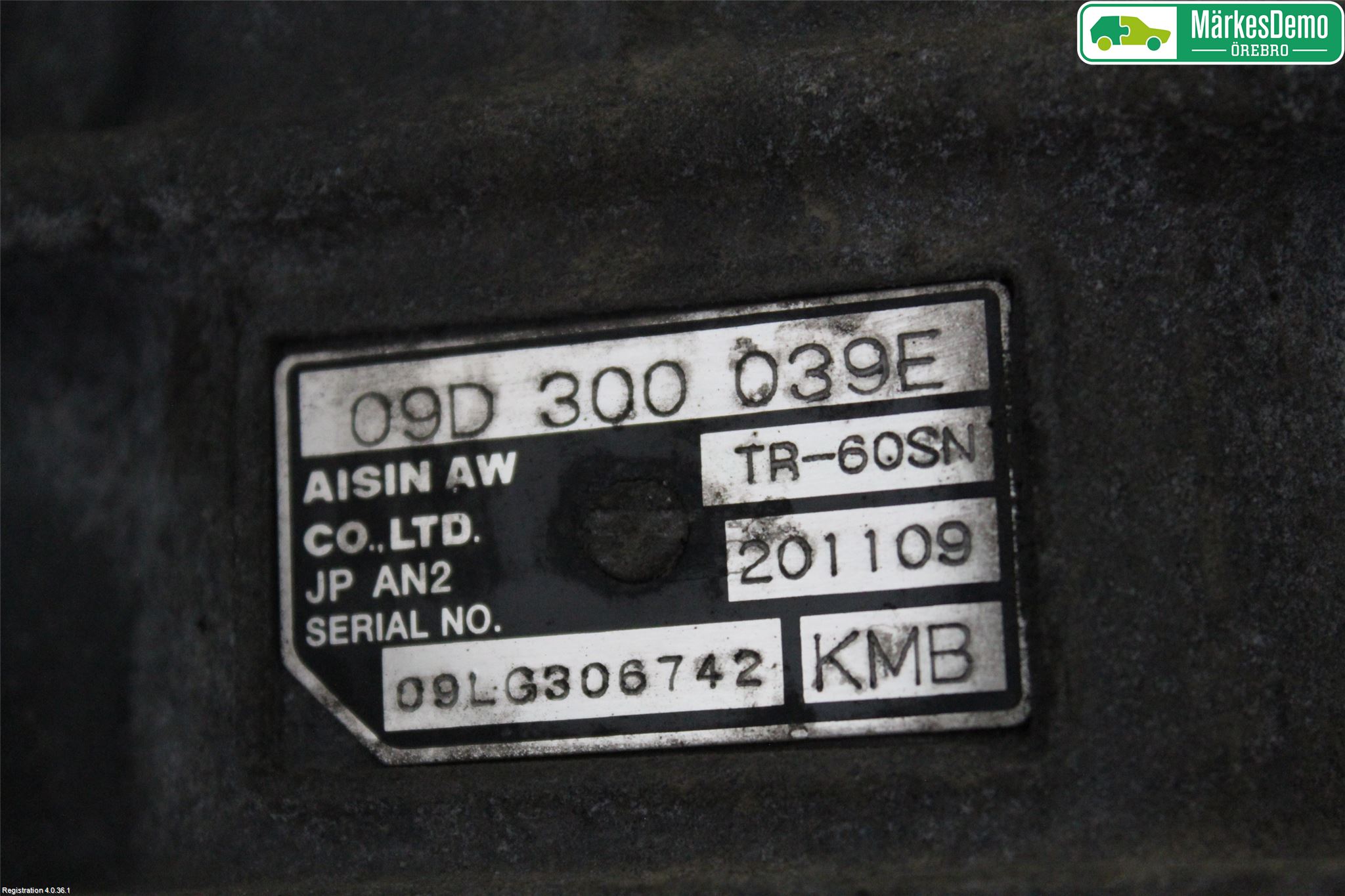 Audi Q7/SQ7 Gearkasse Automat