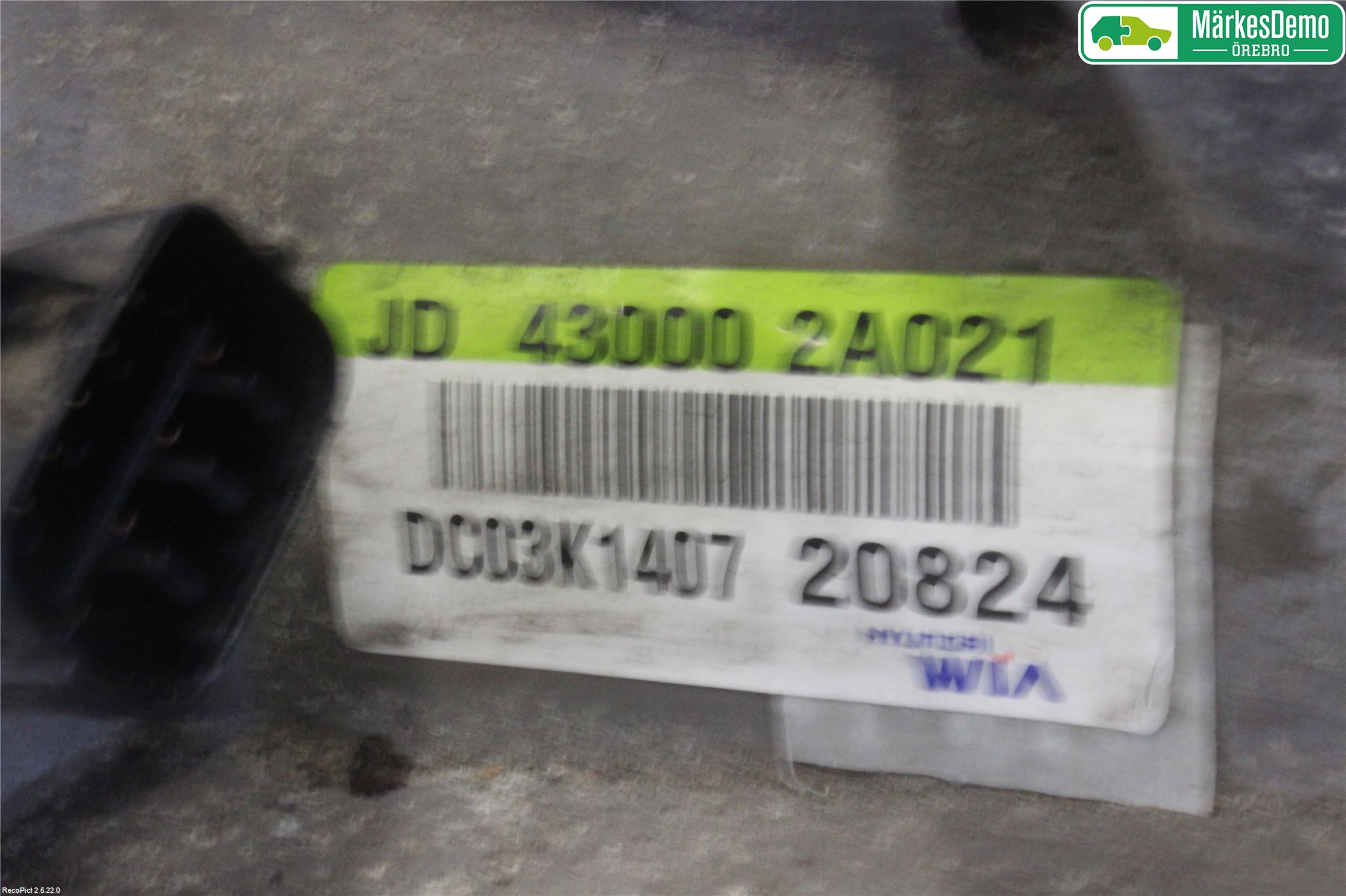 Kia CEED 12-18 Gearkasse Automat
