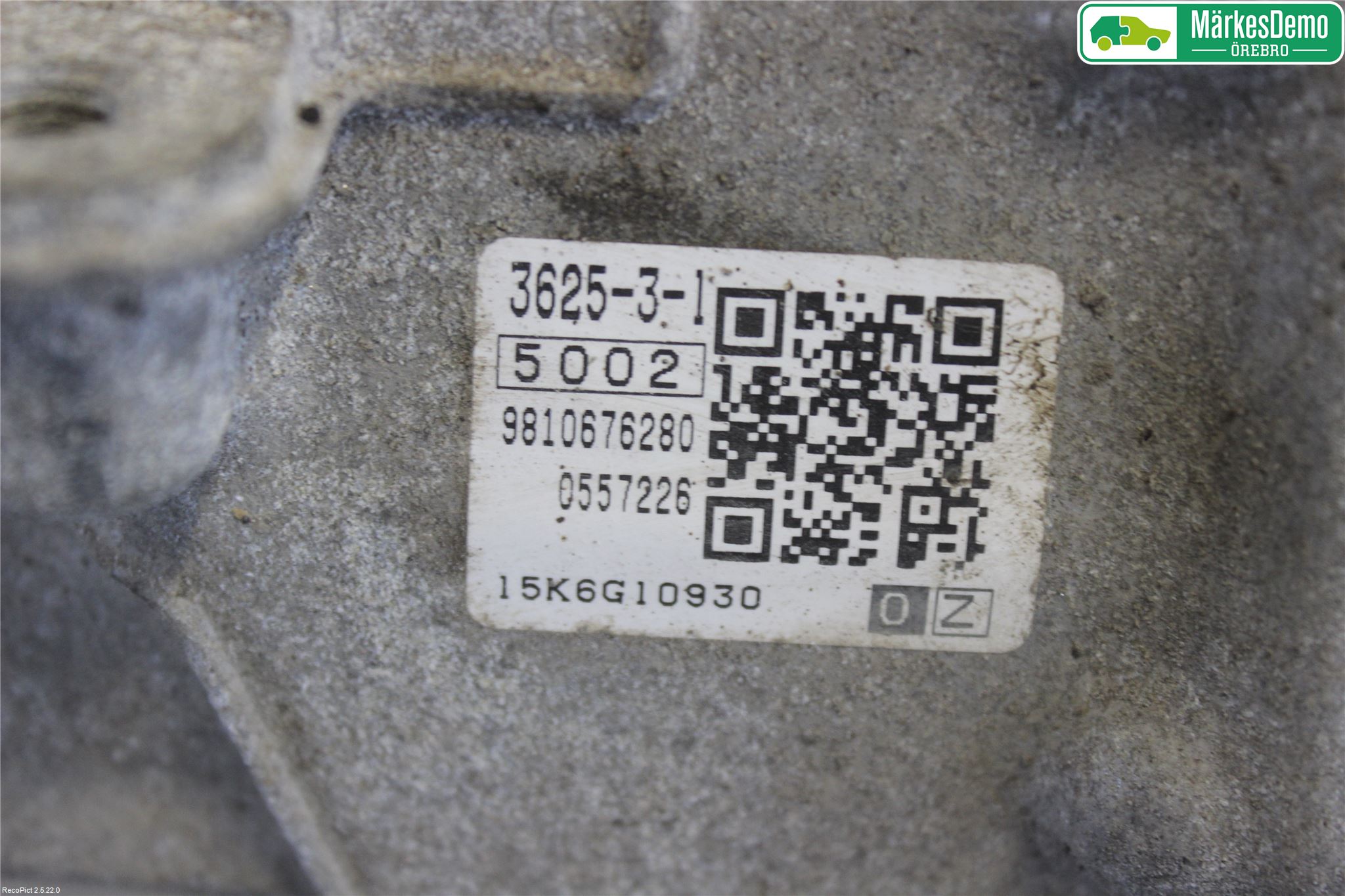 Peugeot 508 11-18 Gearkasse Automat