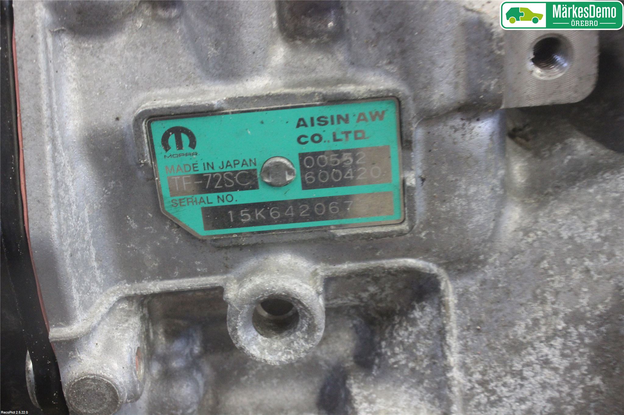 Fiat TIPO/CROSS 16- Gearkasse Automat