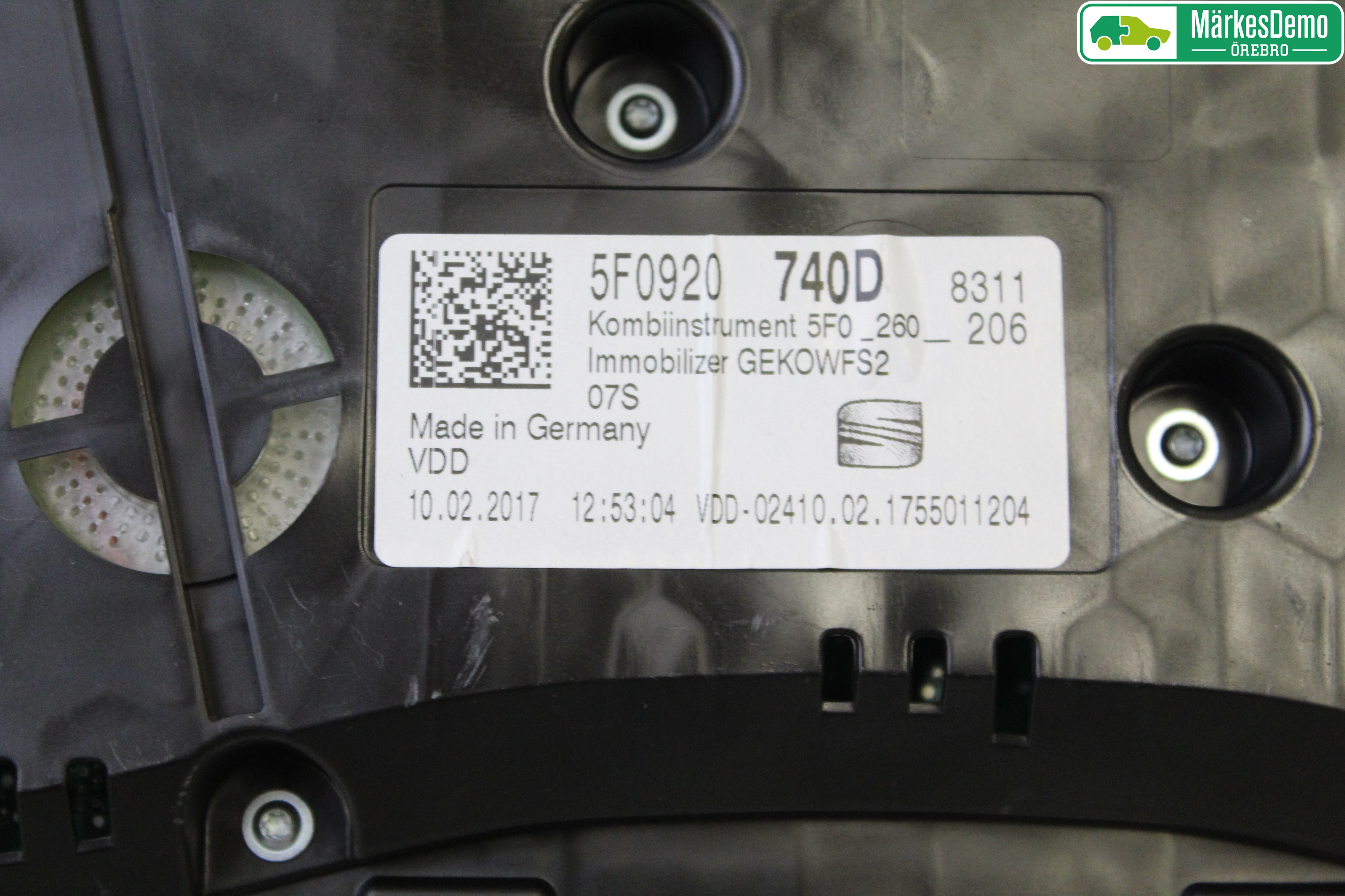 Seat LEON 13-20 Instr Kombinert
