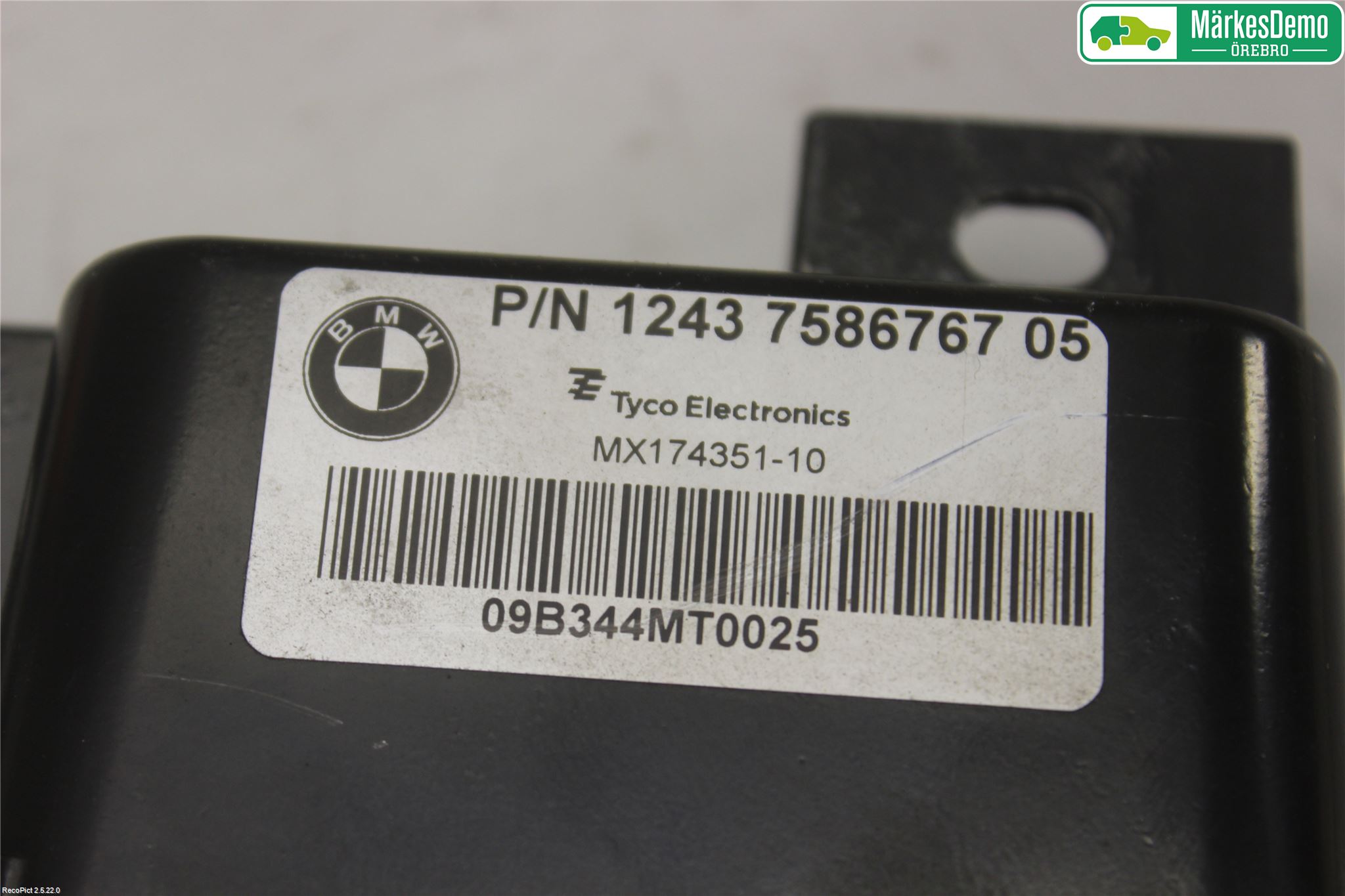 BMW X6 E71/E72   08-14 Styreenhet Øvrig