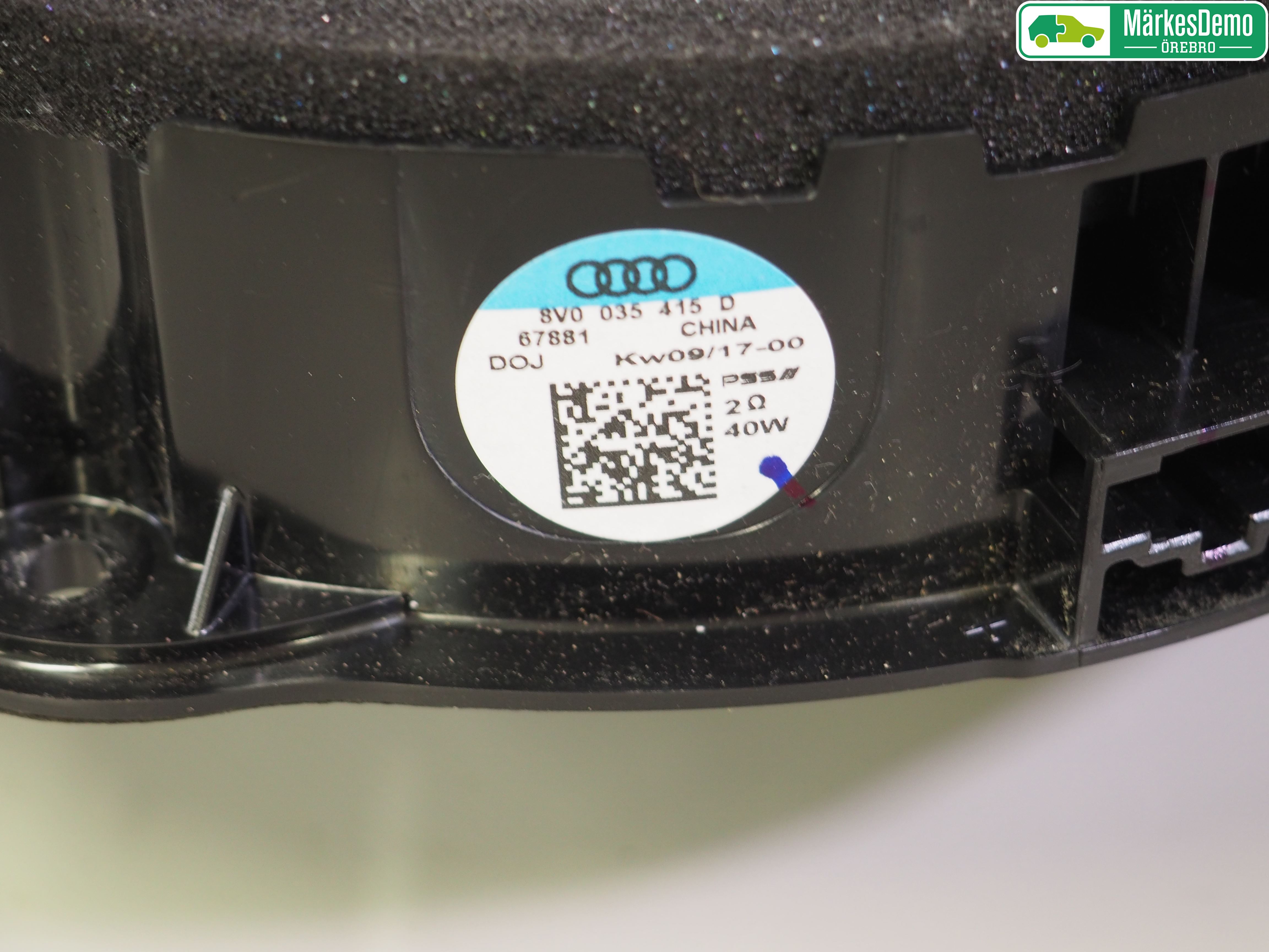 Audi A3/S3 8V 13-20 Innr Høyttaler