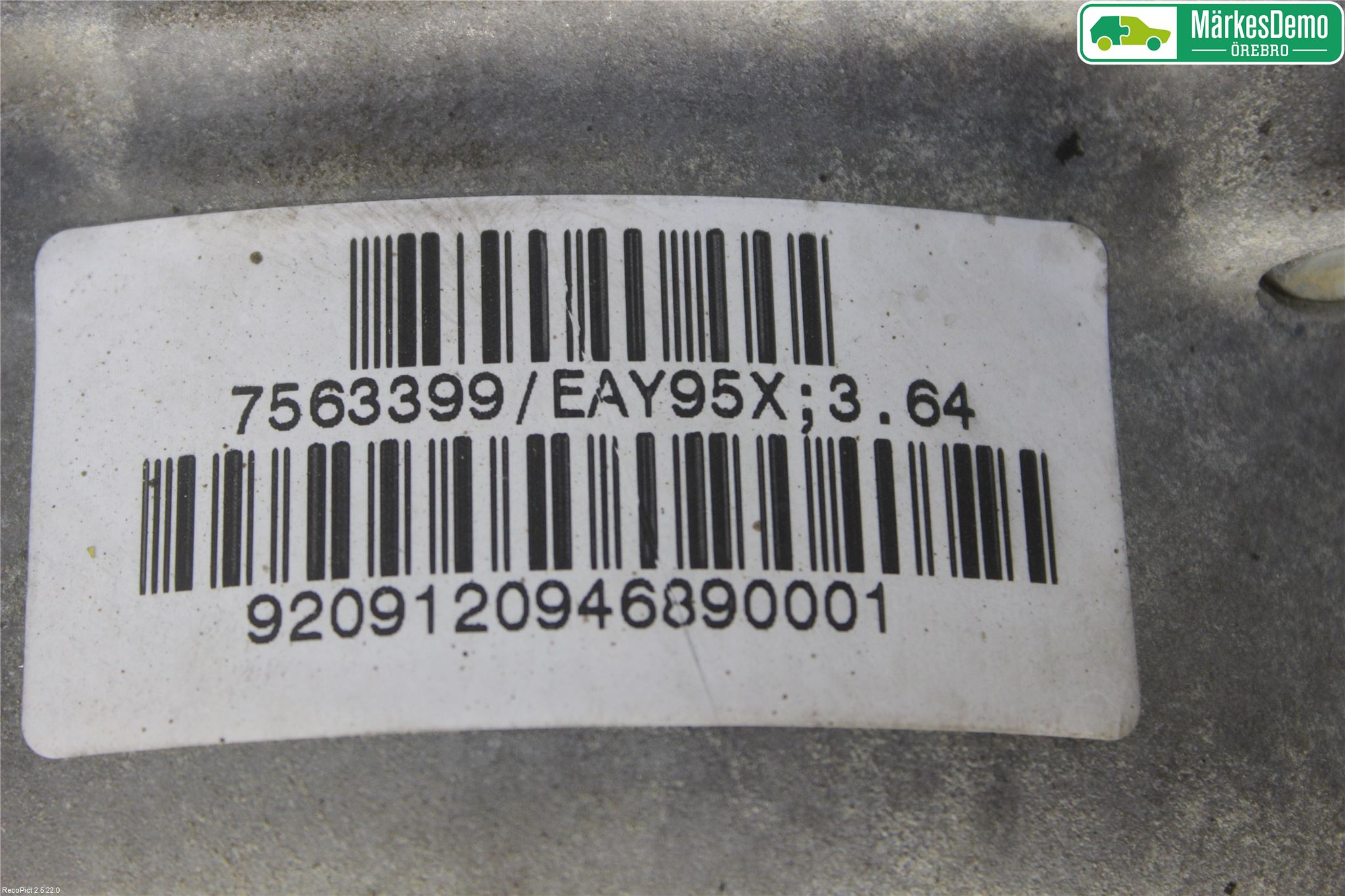 BMW X6 E71/E72   08-14 Kardang Foran