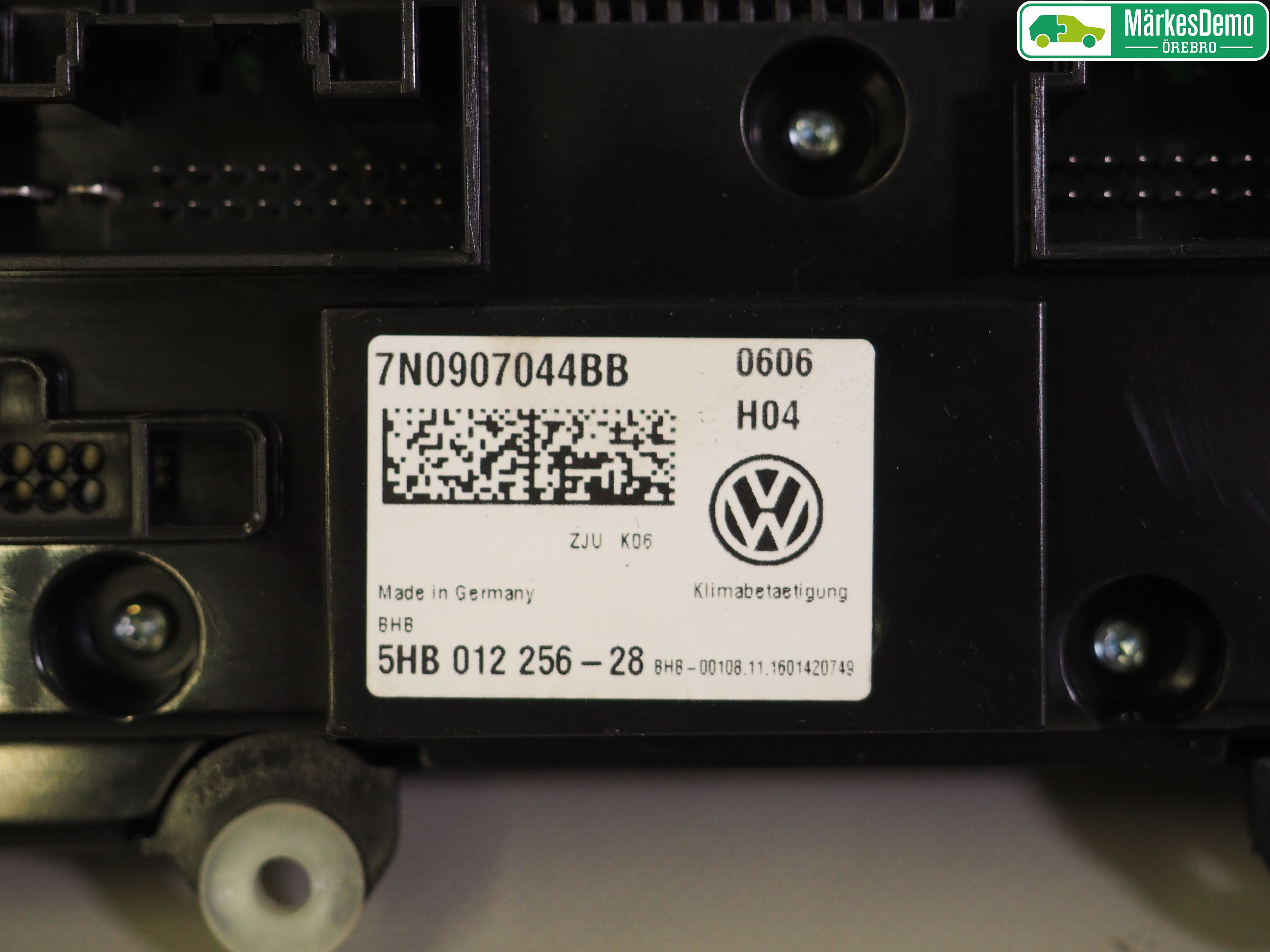 Volkswagen VW SHARAN 11- Varme Ac Betjening-Display