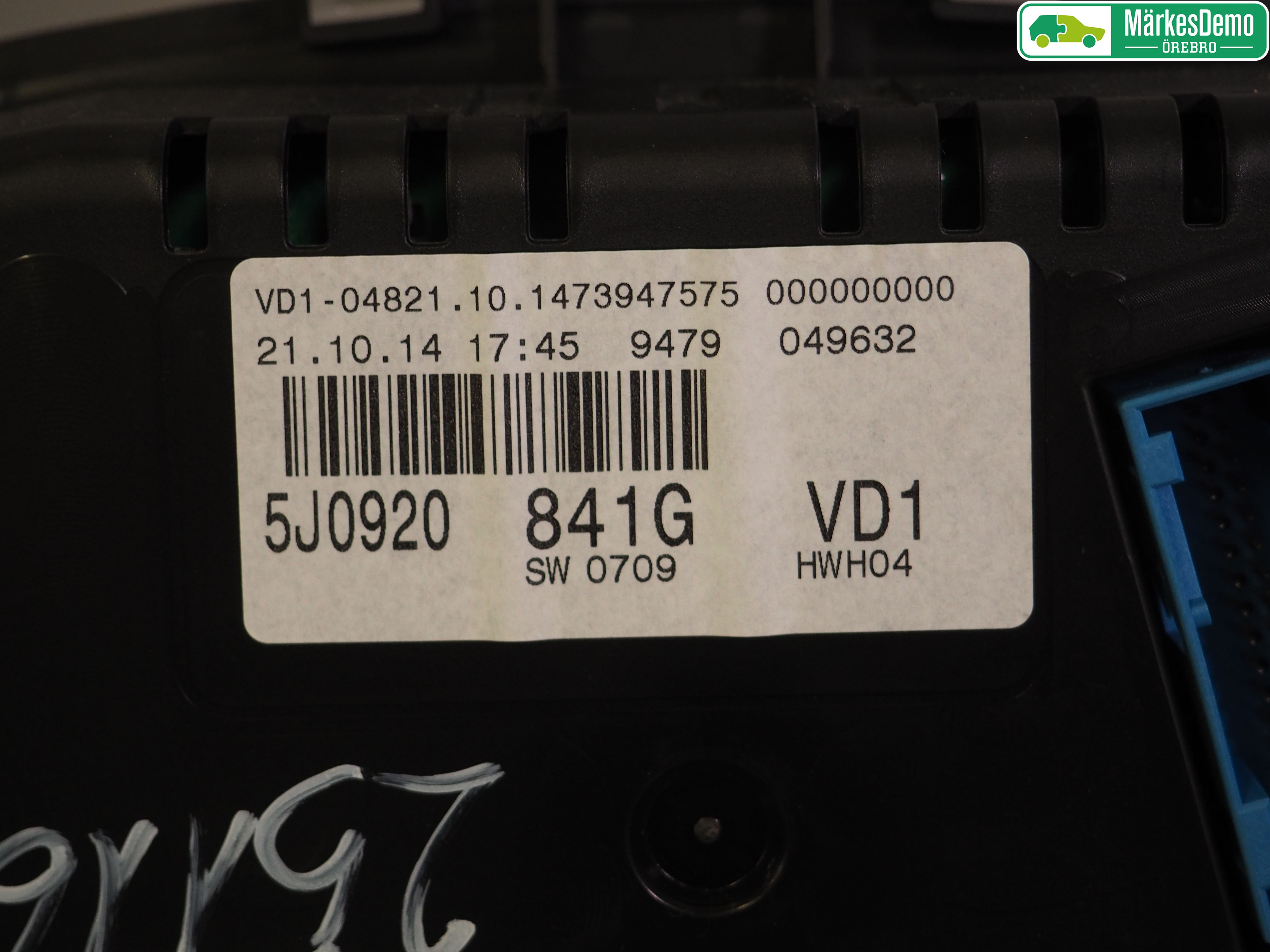 Skoda FABIA 07-14 Instr Kombinert