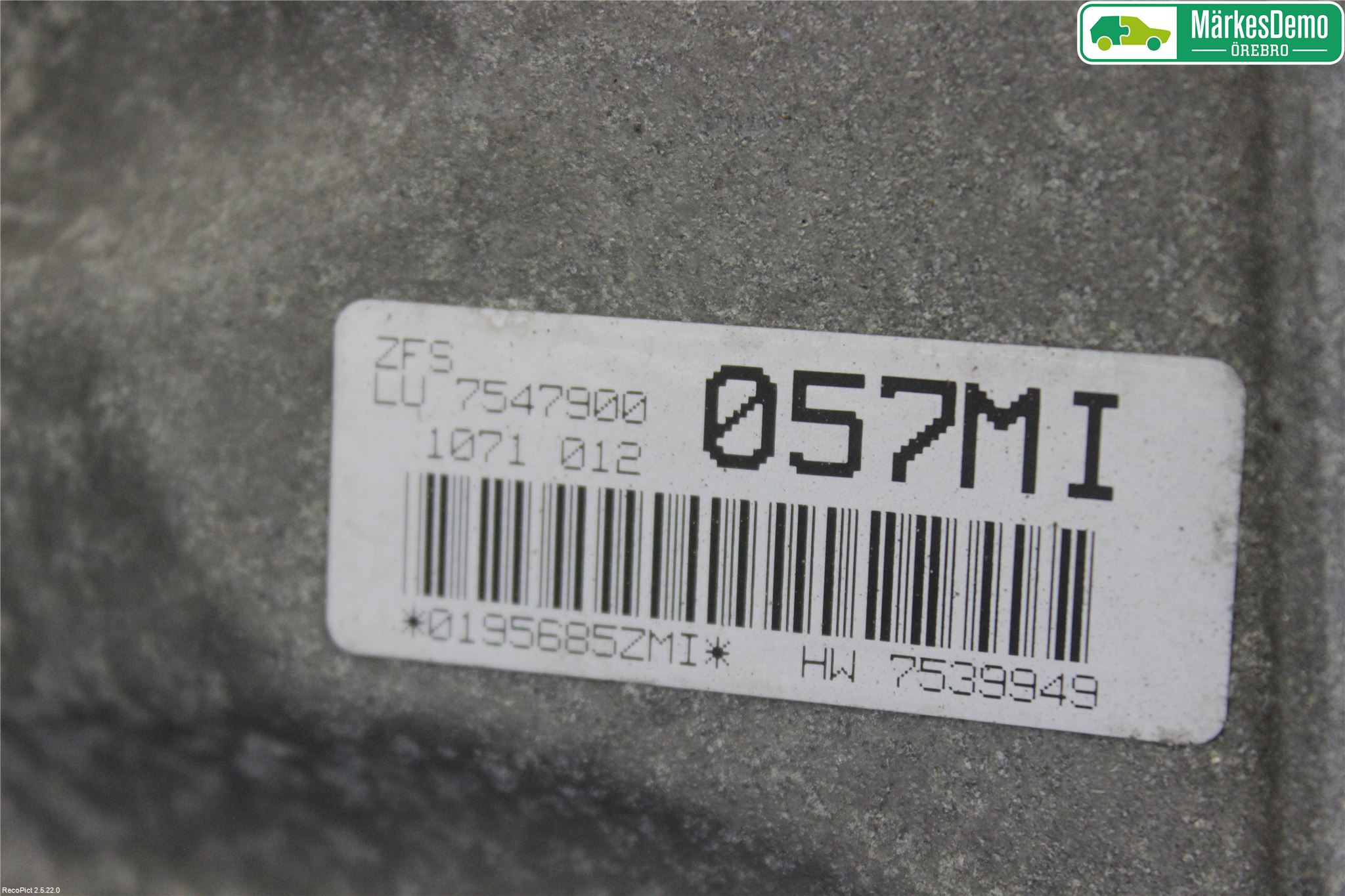 BMW 3 E90/91 SED/TOU 05-12 Gearkasse Automat