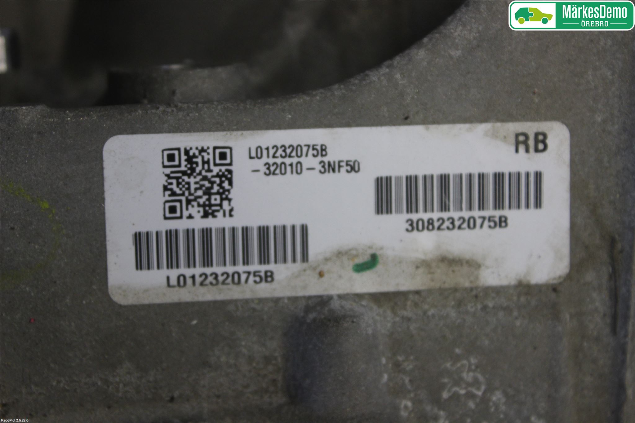 Nissan LEAF 11-17 Gearkasse Automat