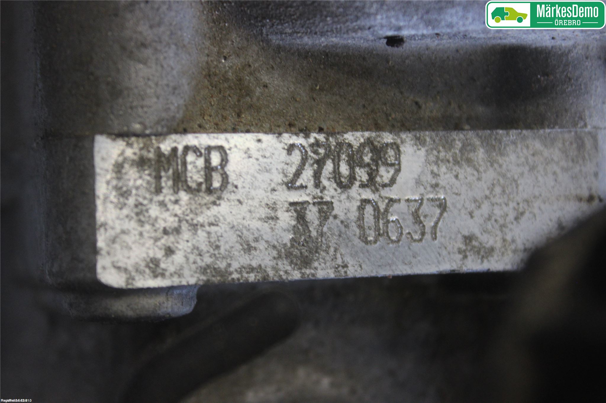 Volkswagen VW GOLF VI 09-13 Gearkasse 6 Trinn