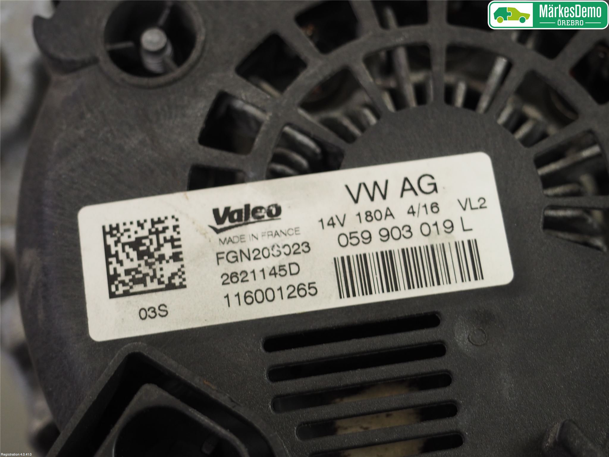 Audi A6 ALLROAD 12-18 Dynamo