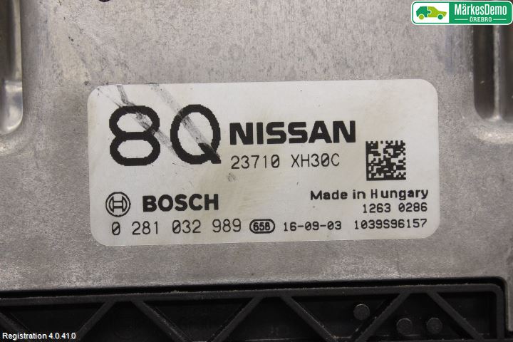 Nissan NV200/NV200 COMBI Styreenhet Innsprøytning