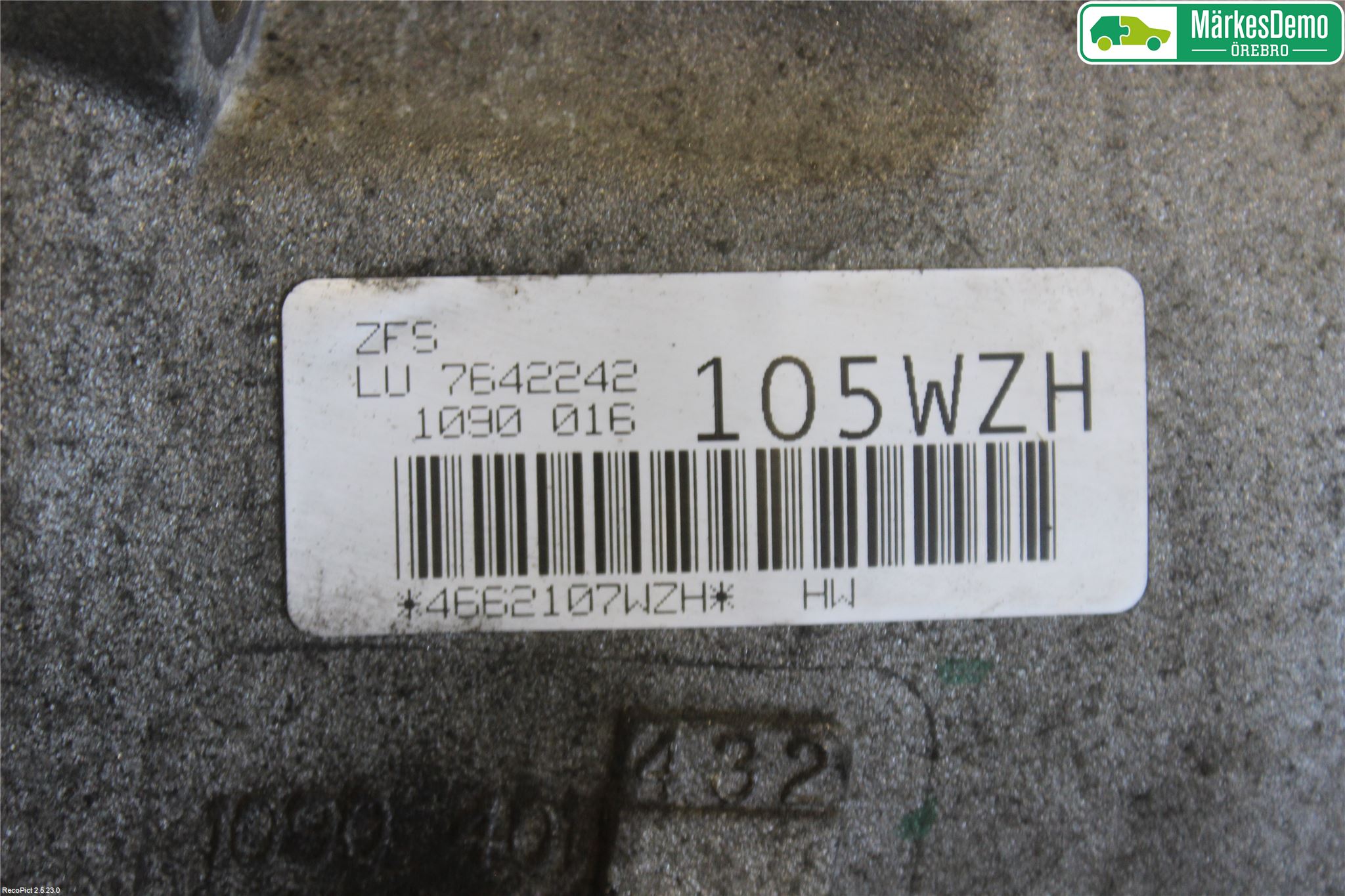 BMW 5 F10/F11/F18 09-17 Gearkasse Automat