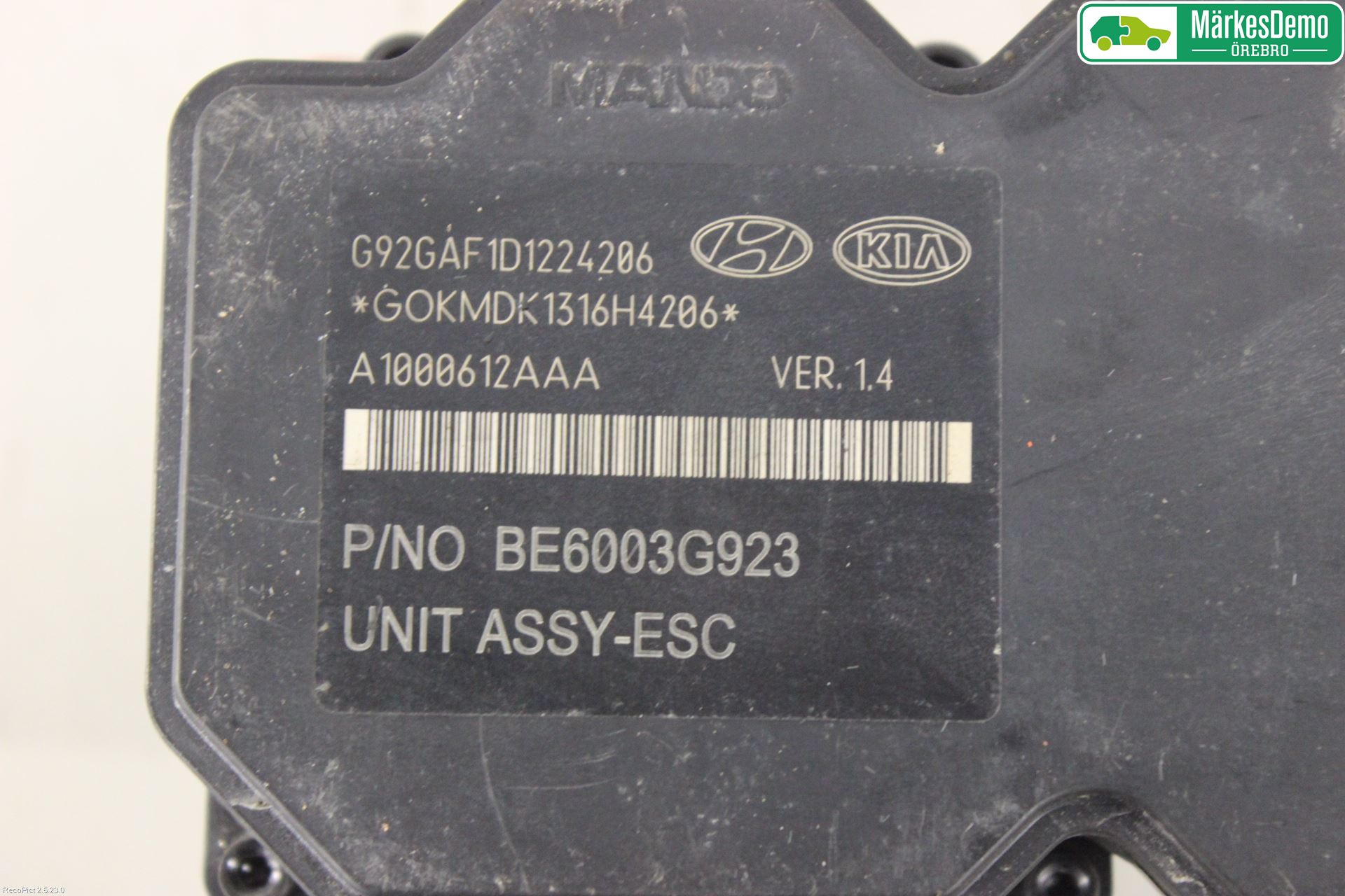 Kia RIO 12-16 Abs Hydraulikkaggregat