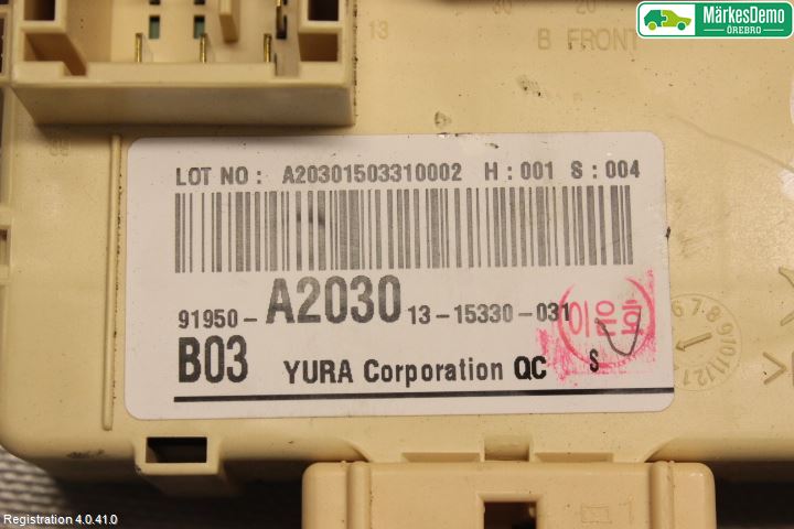 Kia CEED 12-18 Sikringsboks - Elsentral
