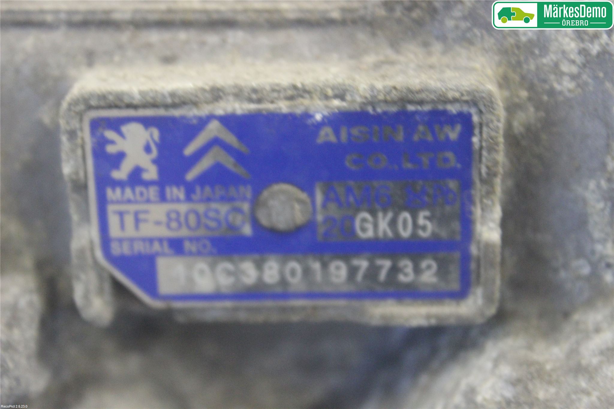 Citroen C5 08-17 Gearkasse Automat