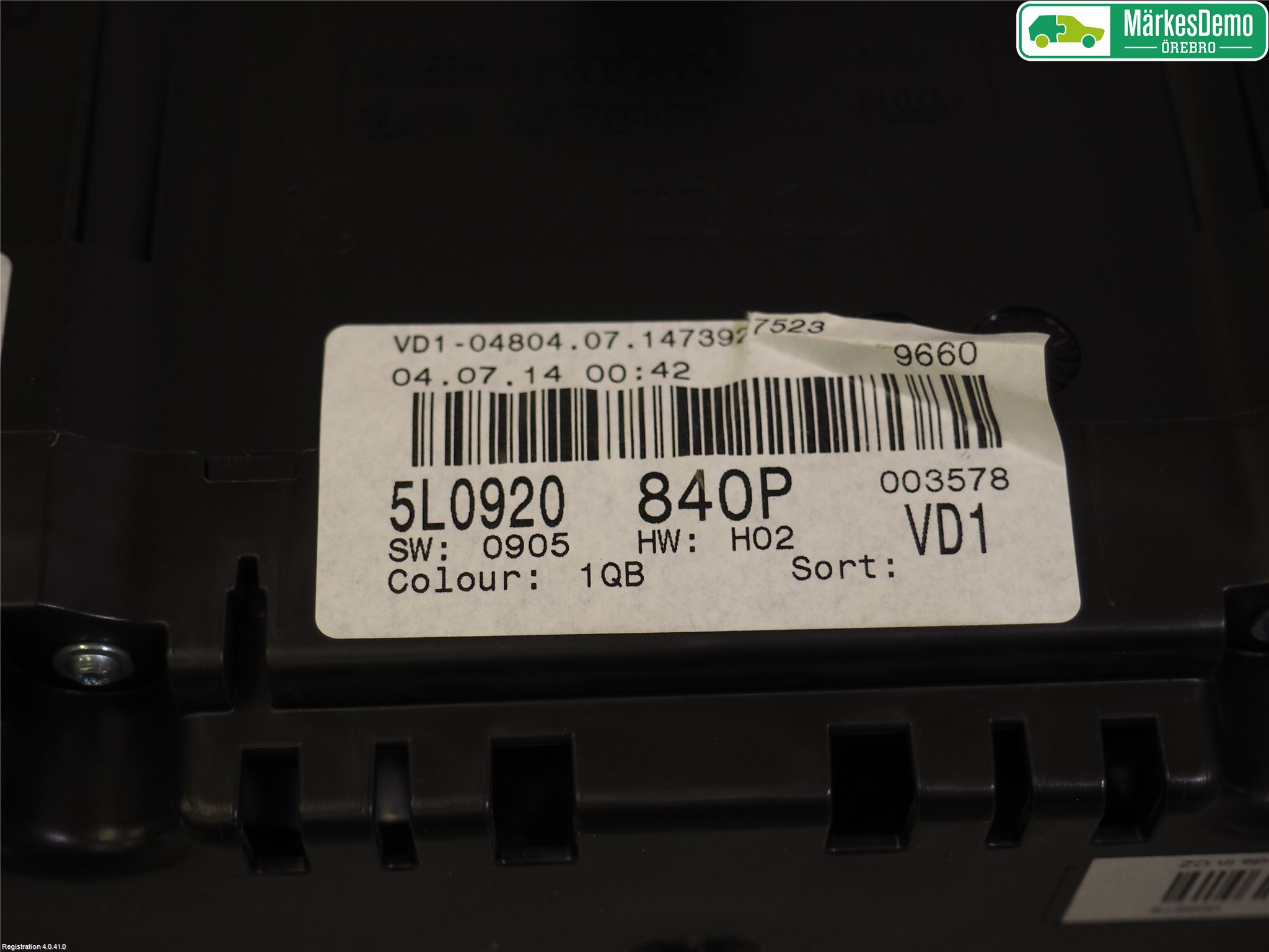 Skoda YETI Instr Kombinert