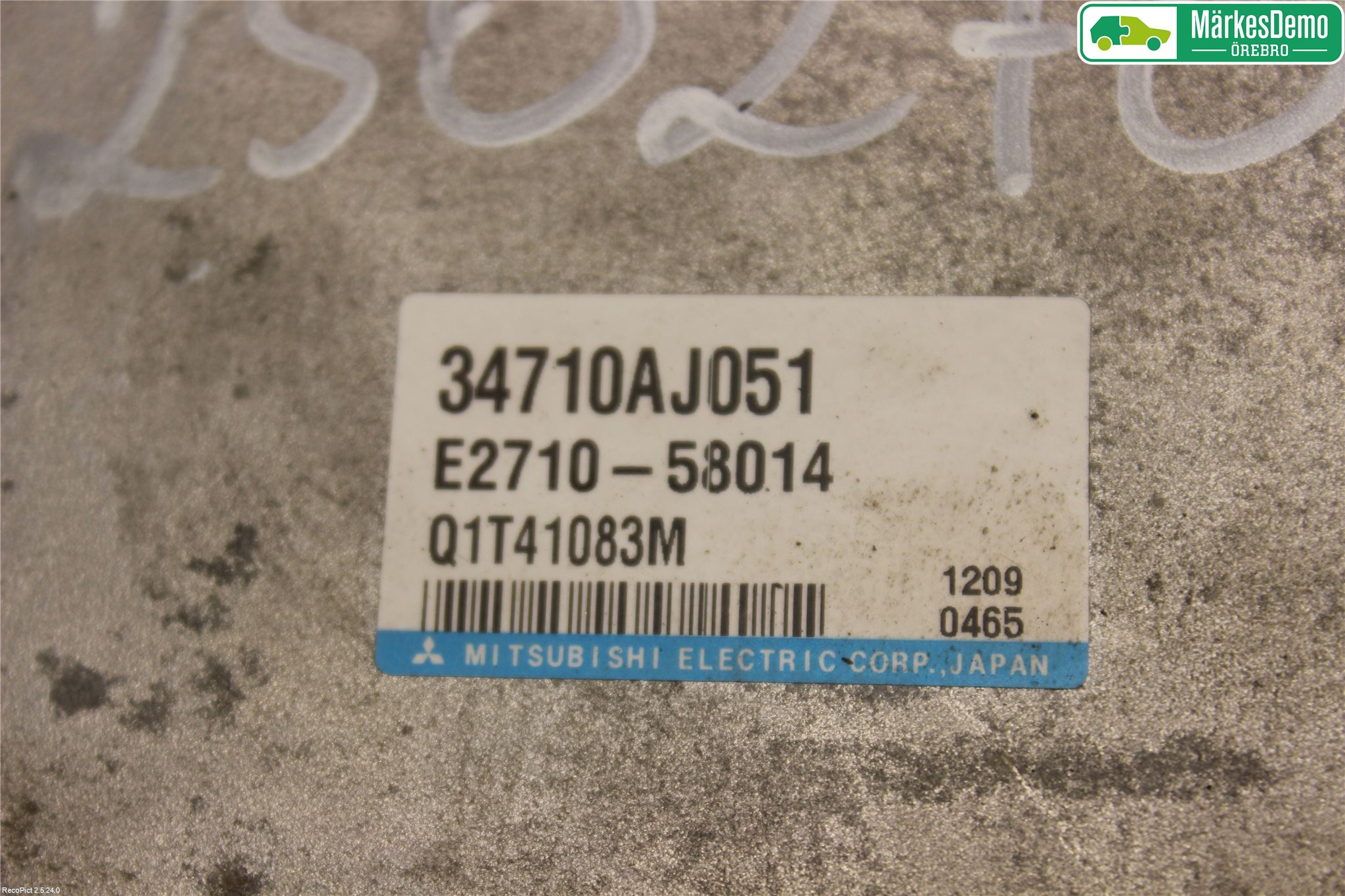 Subaru LEGACY 10-14 Styreenhet Styreservo