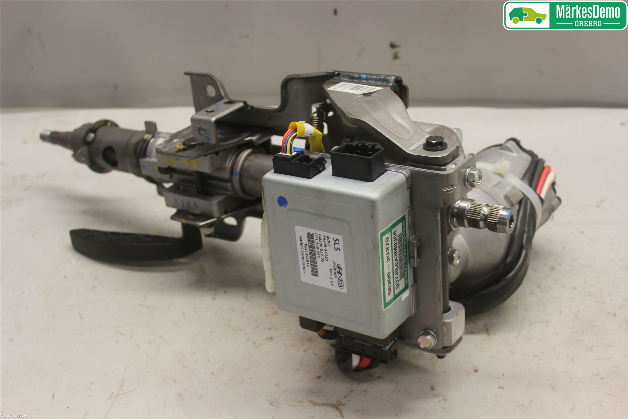 Kia SPORTAGE (SL) 11-15 Rattakselaggregat Innebygd Servo