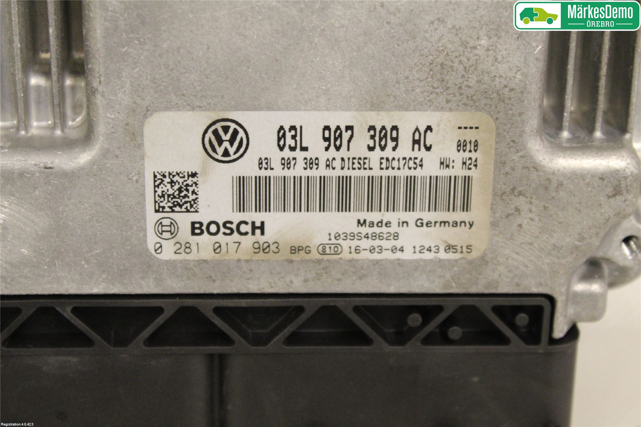 Volkswagen VW AMAROK 2H 10-22 Styreenhet Innsprøytning