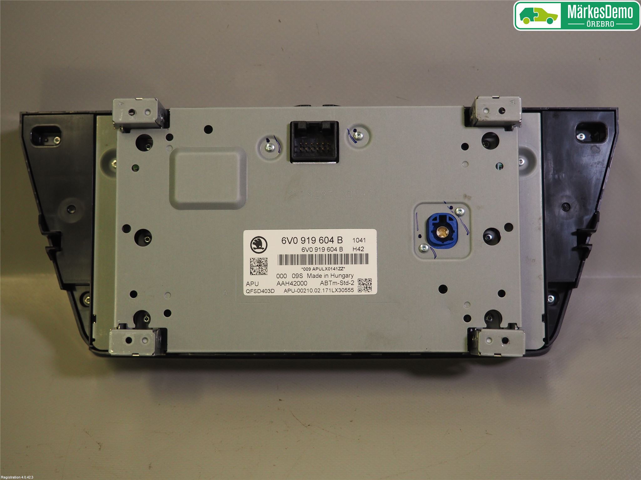 Skoda FABIA 15-21 Stereo Radio
