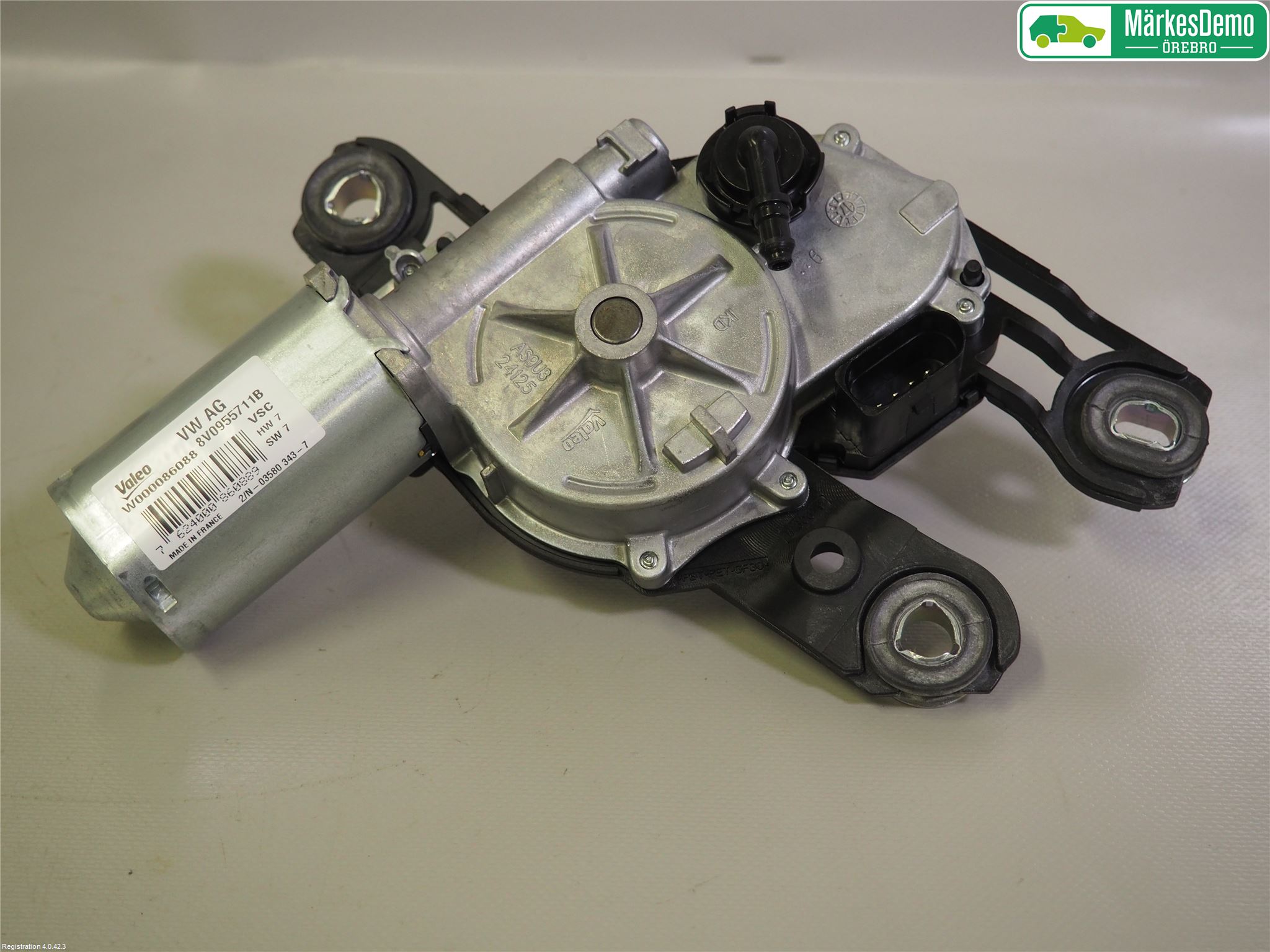 Audi A3/S3 8V 13-20 Viskermotor Bakluke
