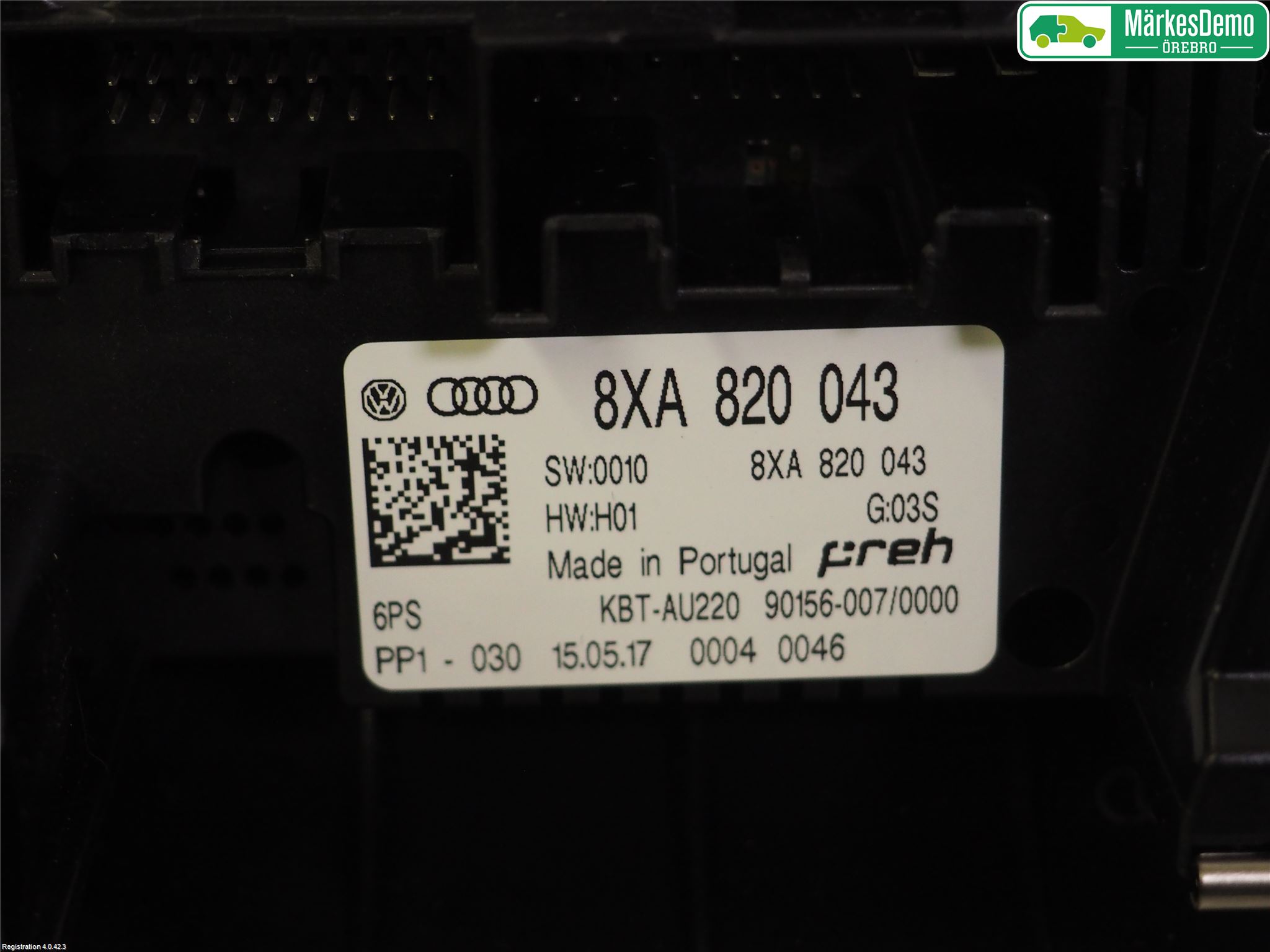 Audi A1 19- Varme Ac Betjening-Display