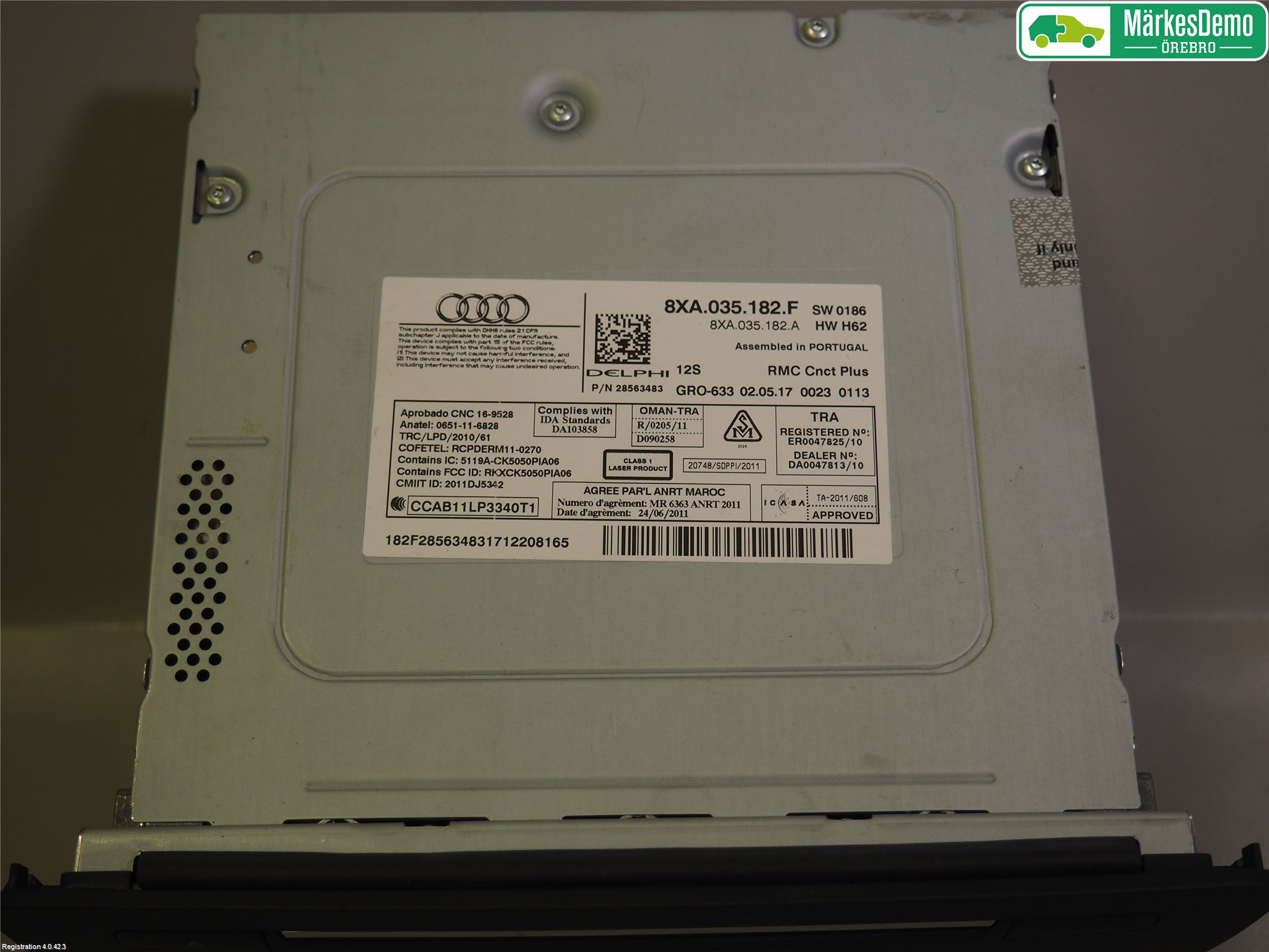 Audi A1 19- Stereo Radio