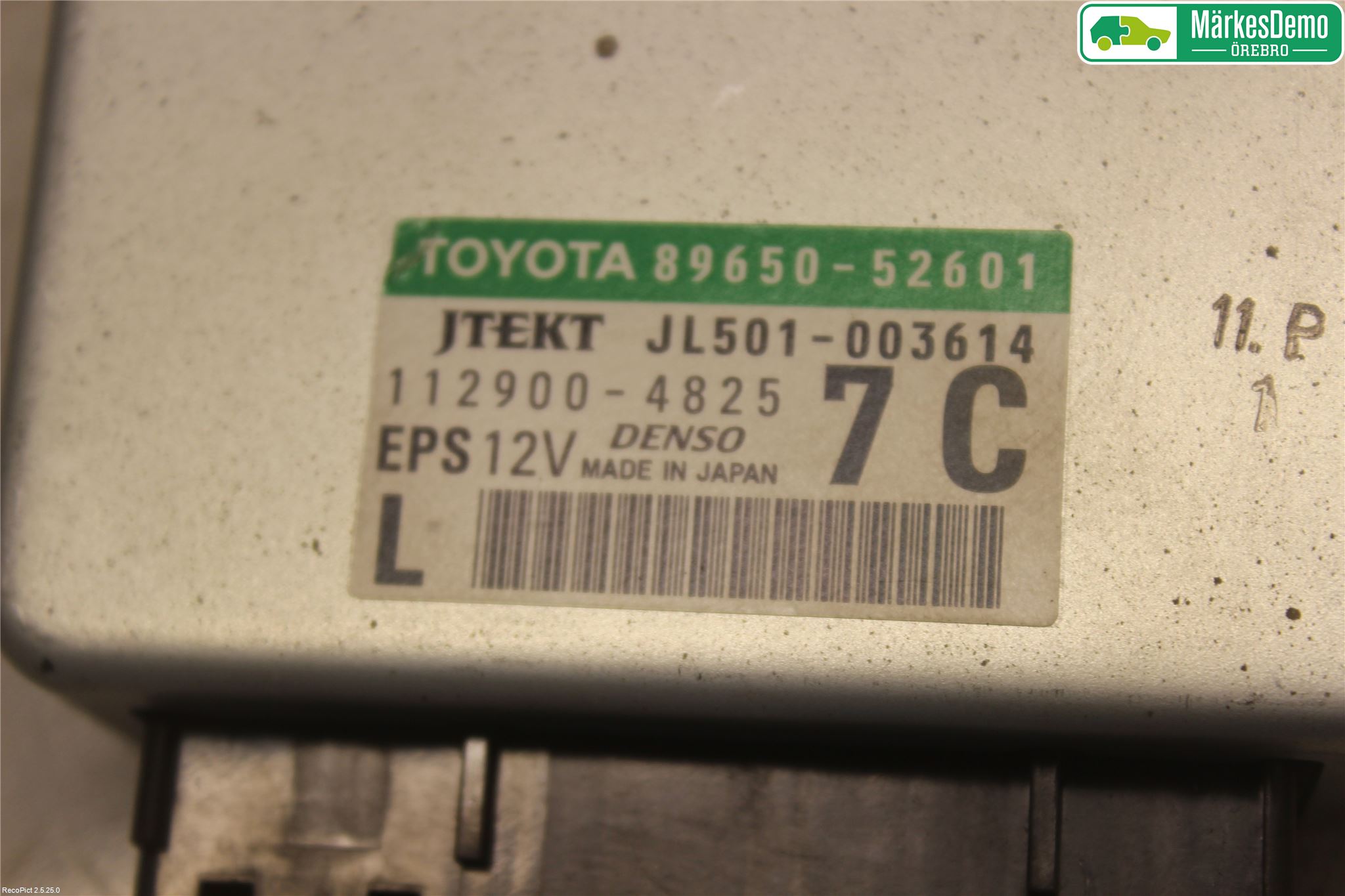 Toyota VERSO-S 11-16 Styreenhet Styreservo