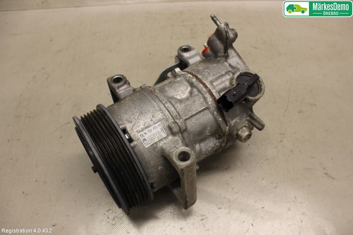 Peugeot 208 12-15 Varme Ac Kompressor