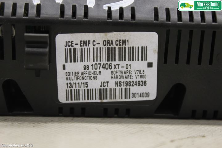 Citroen C3 10-17 Kjørecomputer