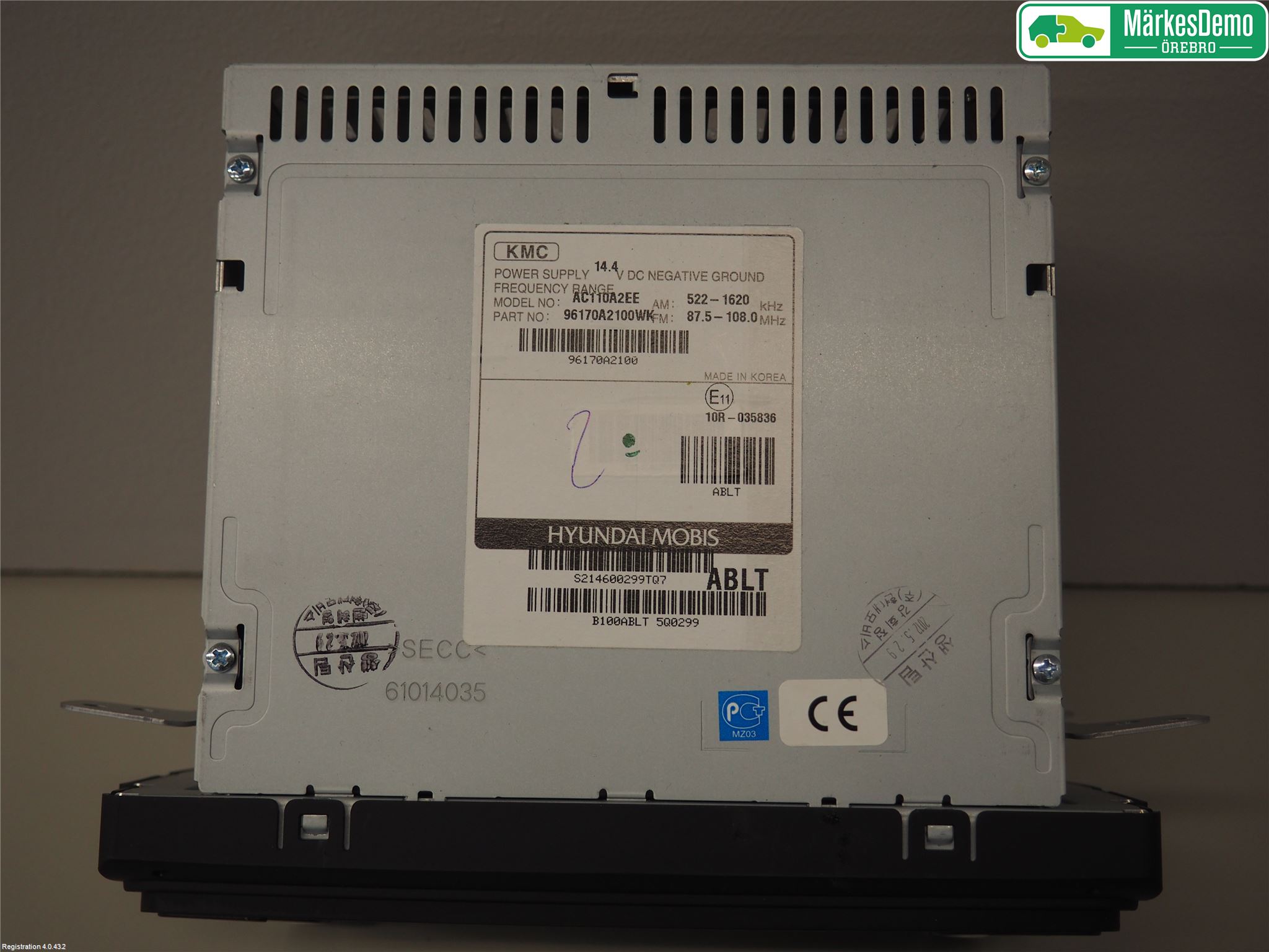Kia CEED 12-18 Stereo Radio