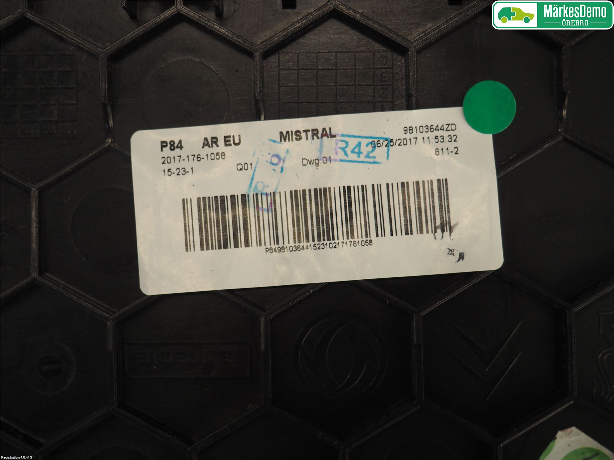 Peugeot 3008 17-24 Instrument Ramme