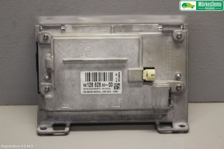 Peugeot 2008 13-20 Instr Skjerm Dvd-Gps-Ac-Tlf