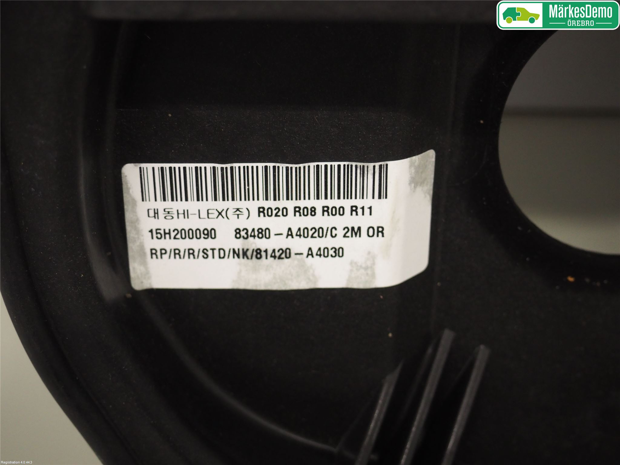 Kia CARENS III 13-19 Vindusheis