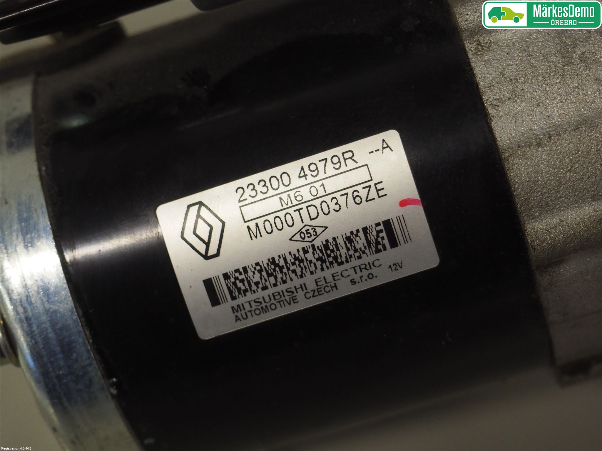 Nissan QASHQAI 14-17 Startmotor