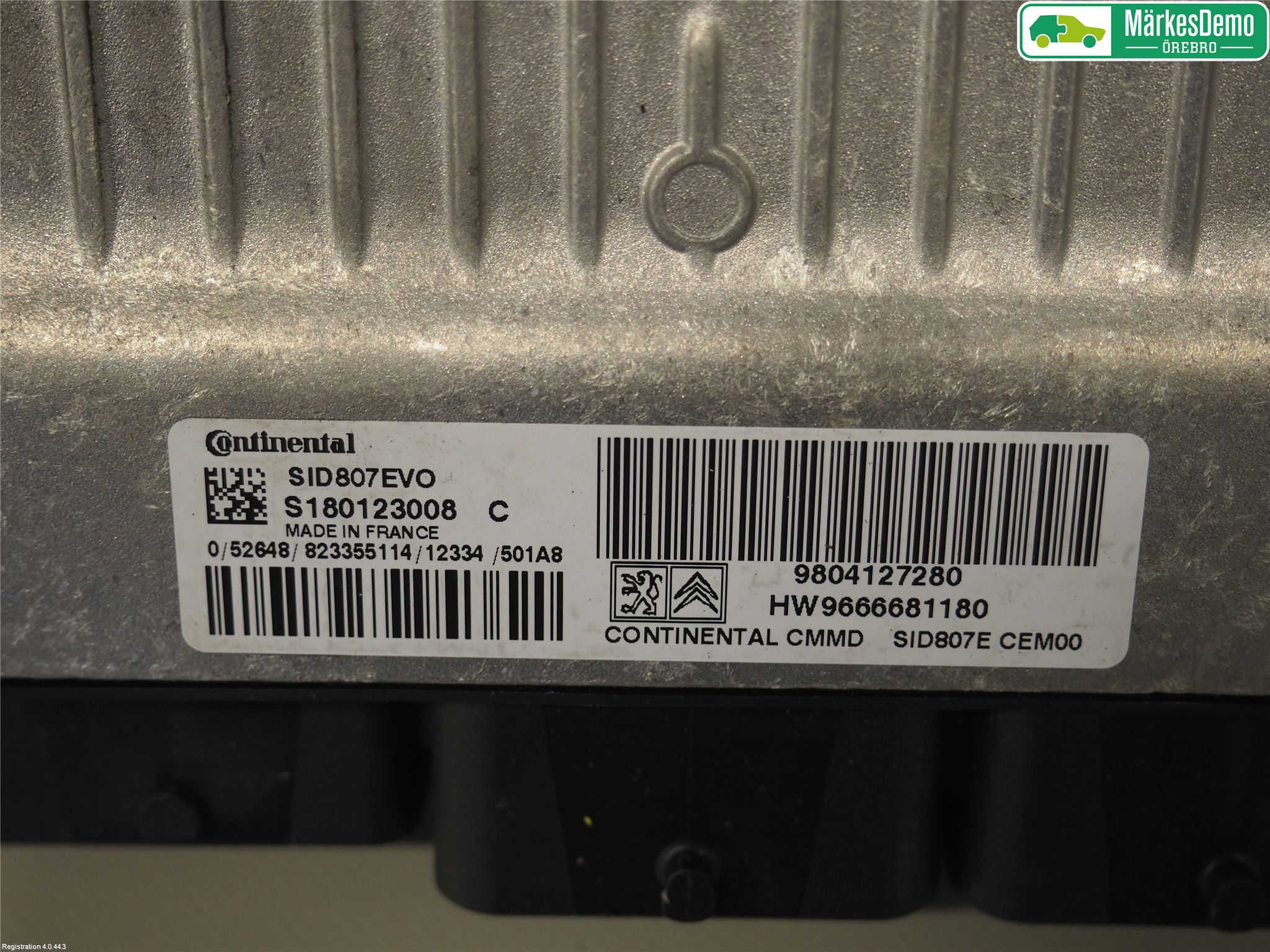 Peugeot 508 11-18 Styreenhet Dieselpumpe